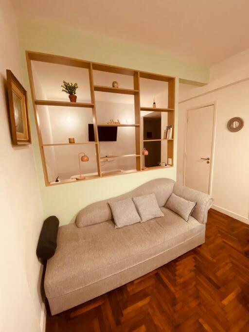 Studio de diseño con patio