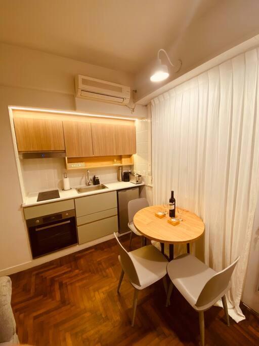 Studio de diseño con patio