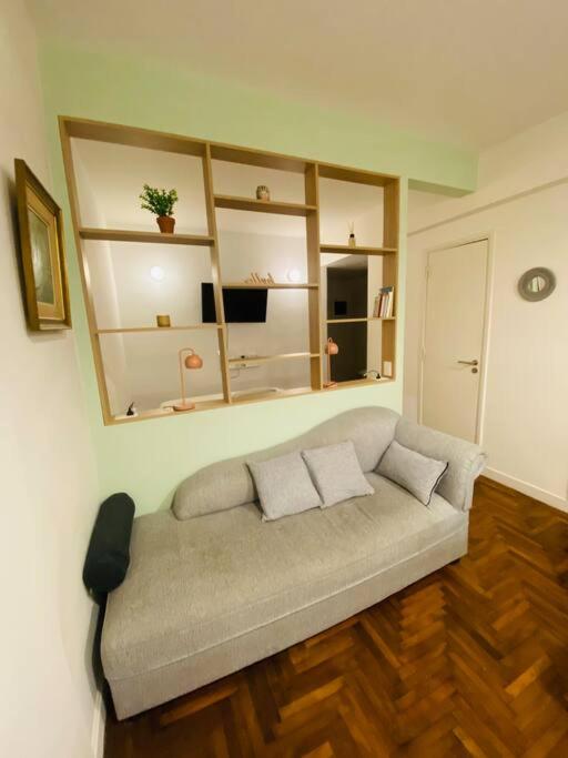 Studio de diseño con patio