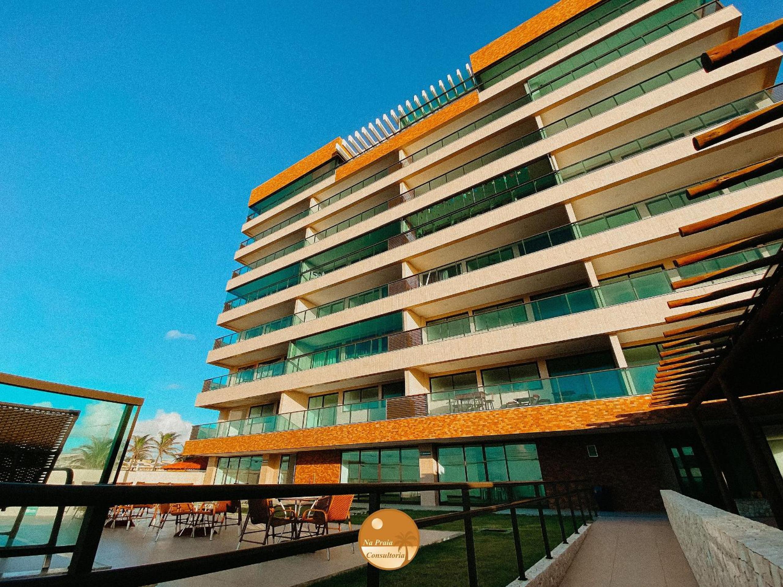 Pé na Areia, Piscina Borda Infinita, Vaga de Garagem, Portaria 24 hs