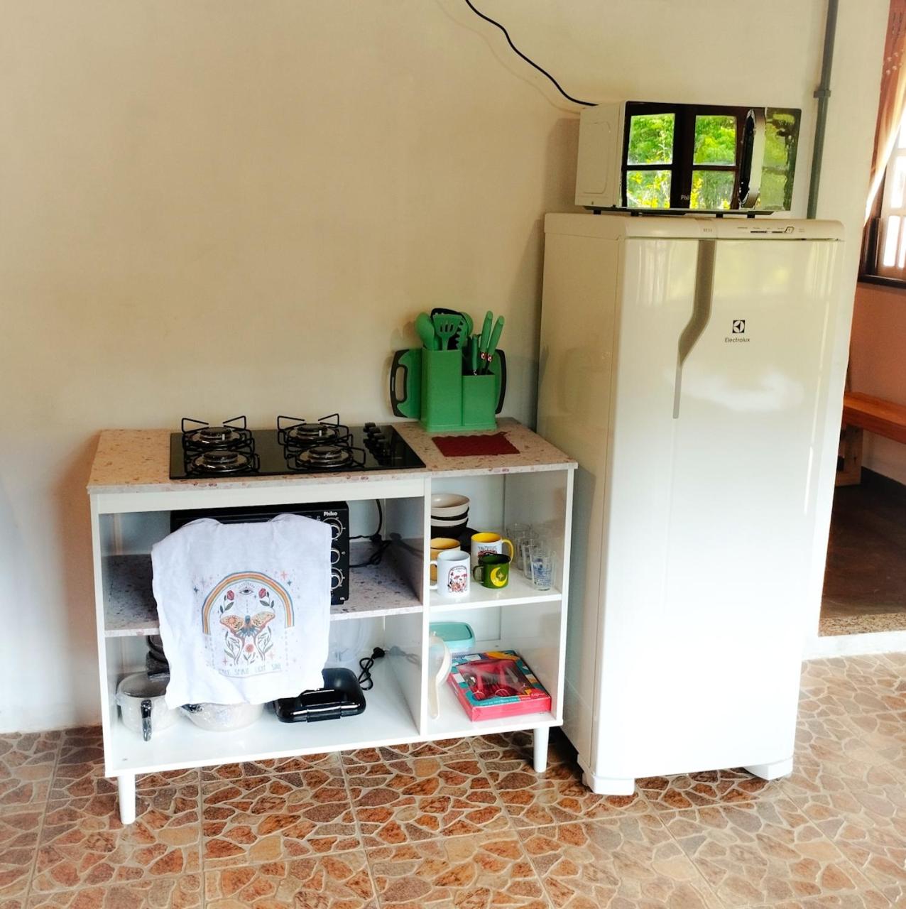 Casinha mística nas montanhas em São Pedro da Serra