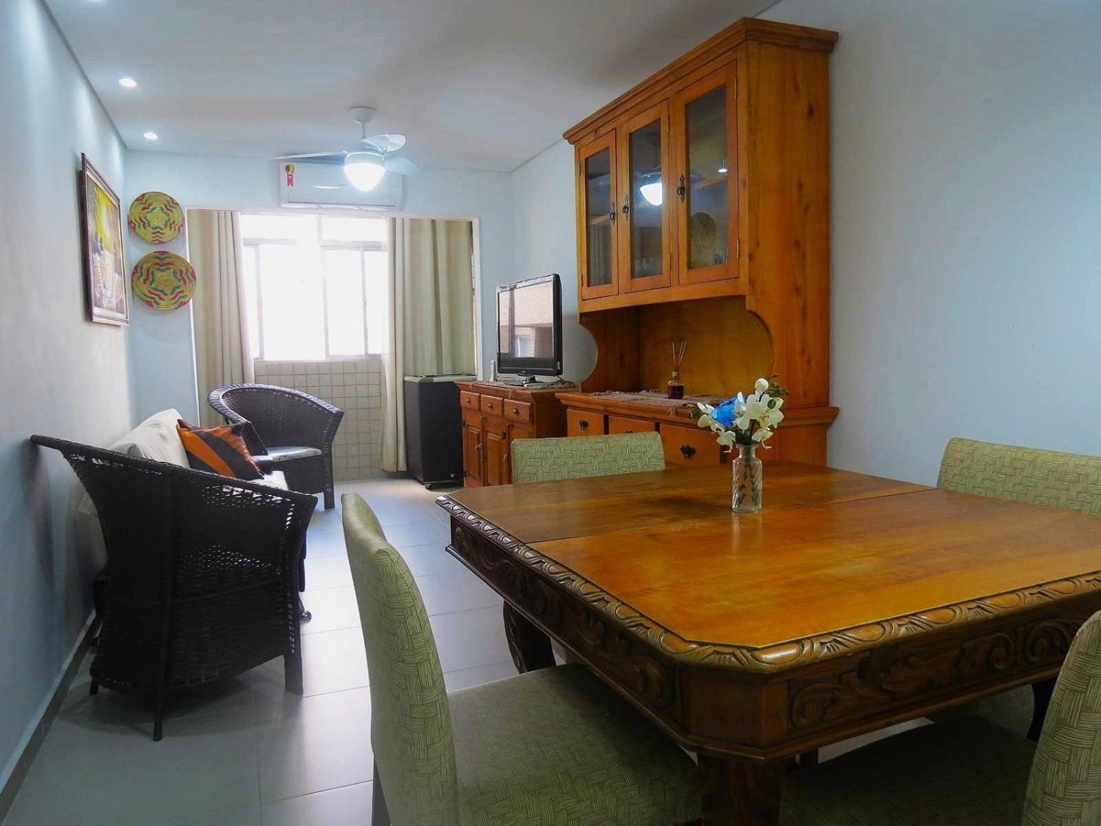 Aviação-com Ar -1 Dorm- 6 Hospedes -Garagem -Wi Fi- 50 metros da Praia