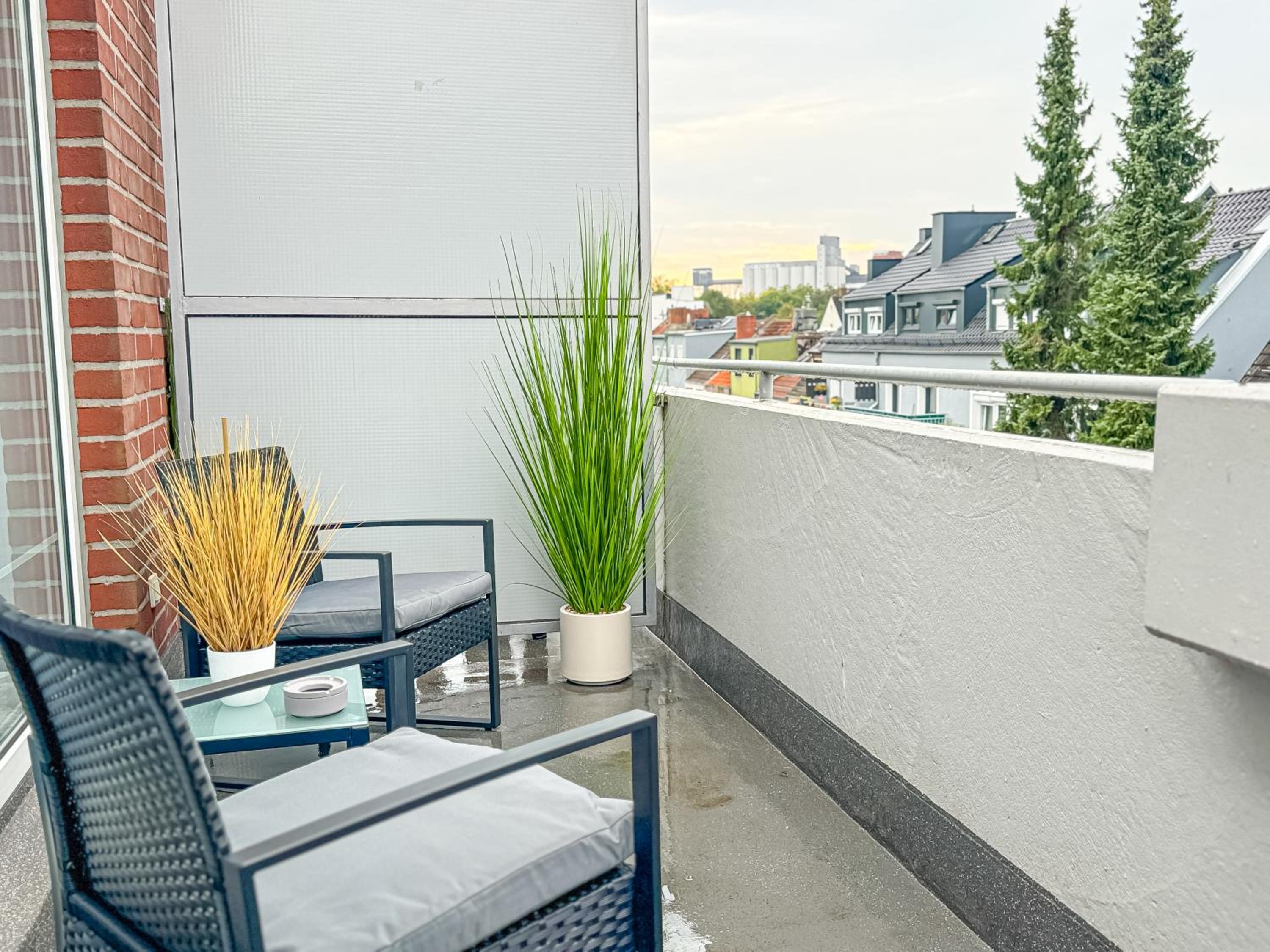 ImmoStay Waterfront Apartments - Balkon über Bremen & Parking