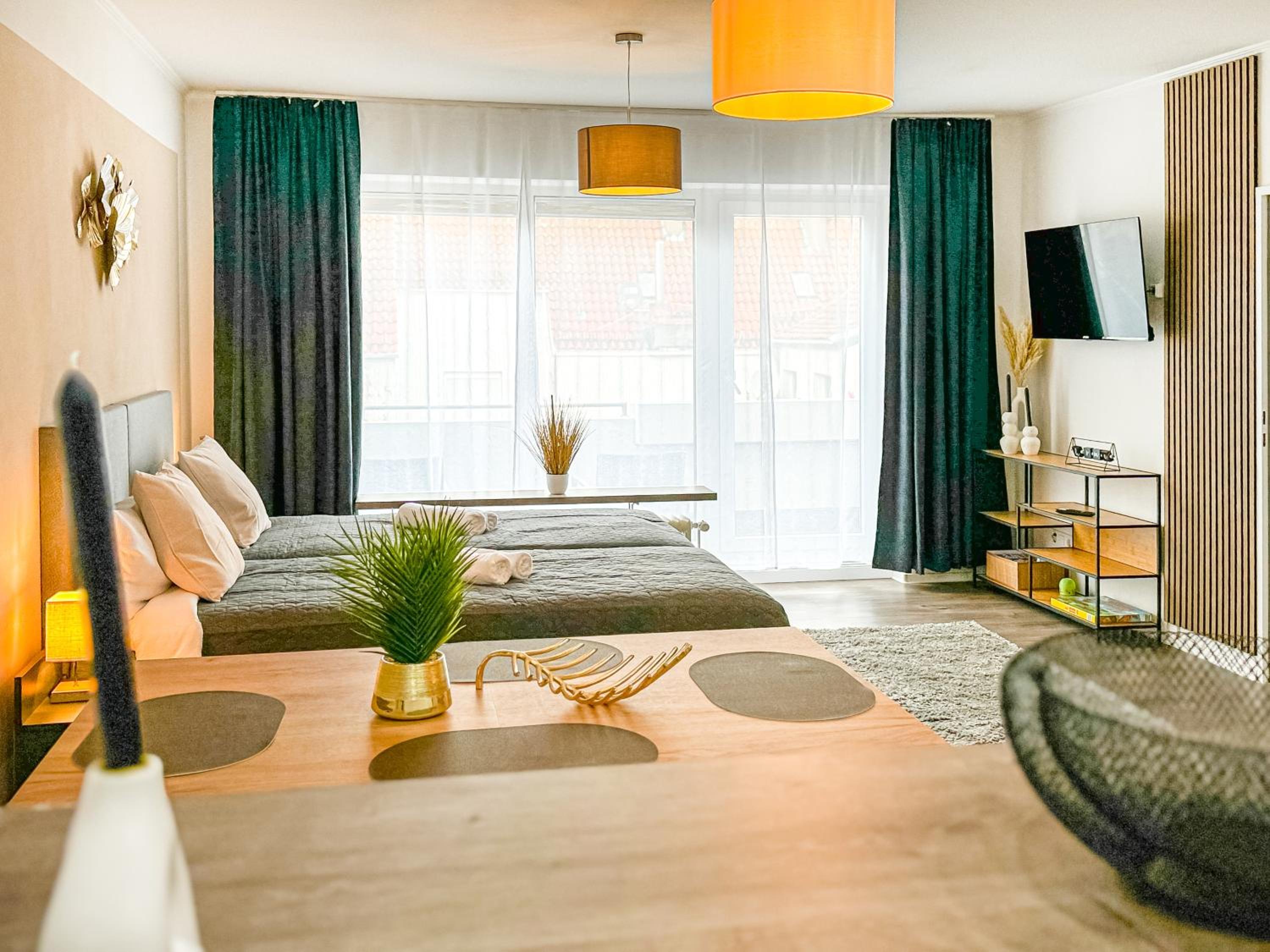 ImmoStay Waterfront Apartments - Balkon über Bremen & Parking