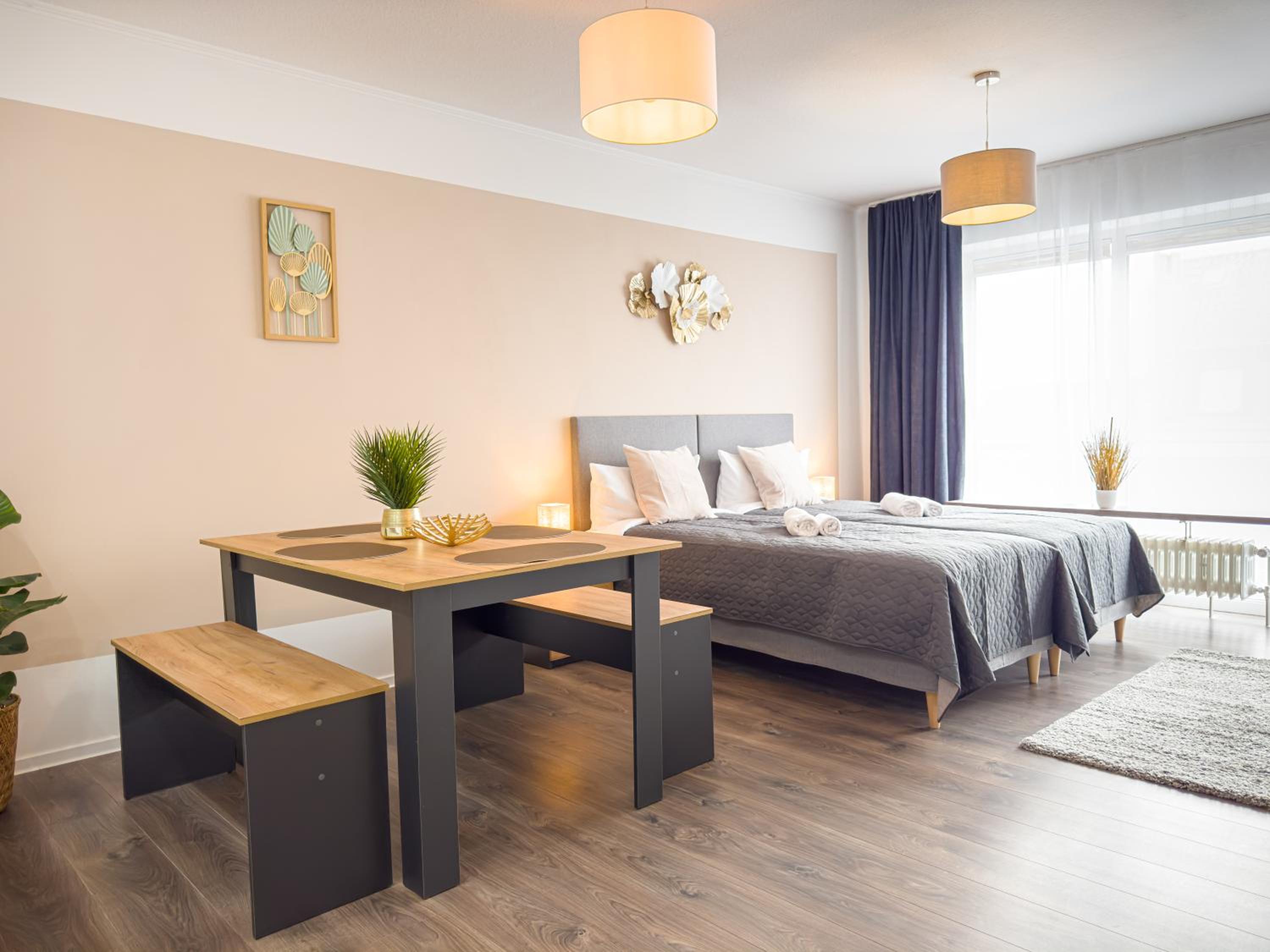 ImmoStay Waterfront Apartments - Balkon über Bremen & Parking