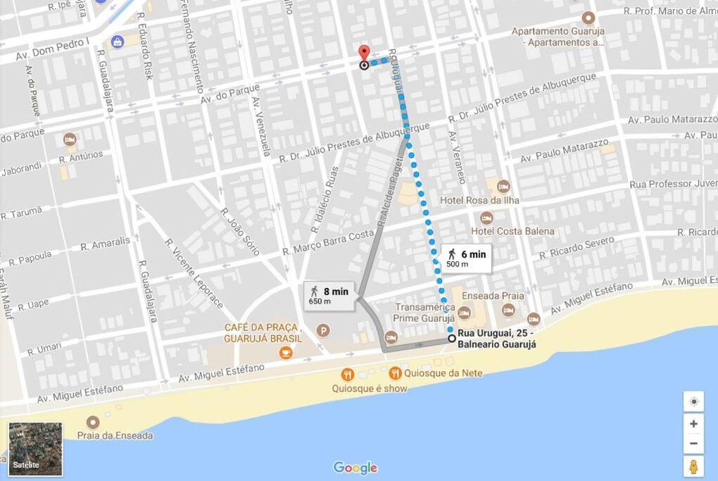 Apto Espaçoso na Praia da Enseada