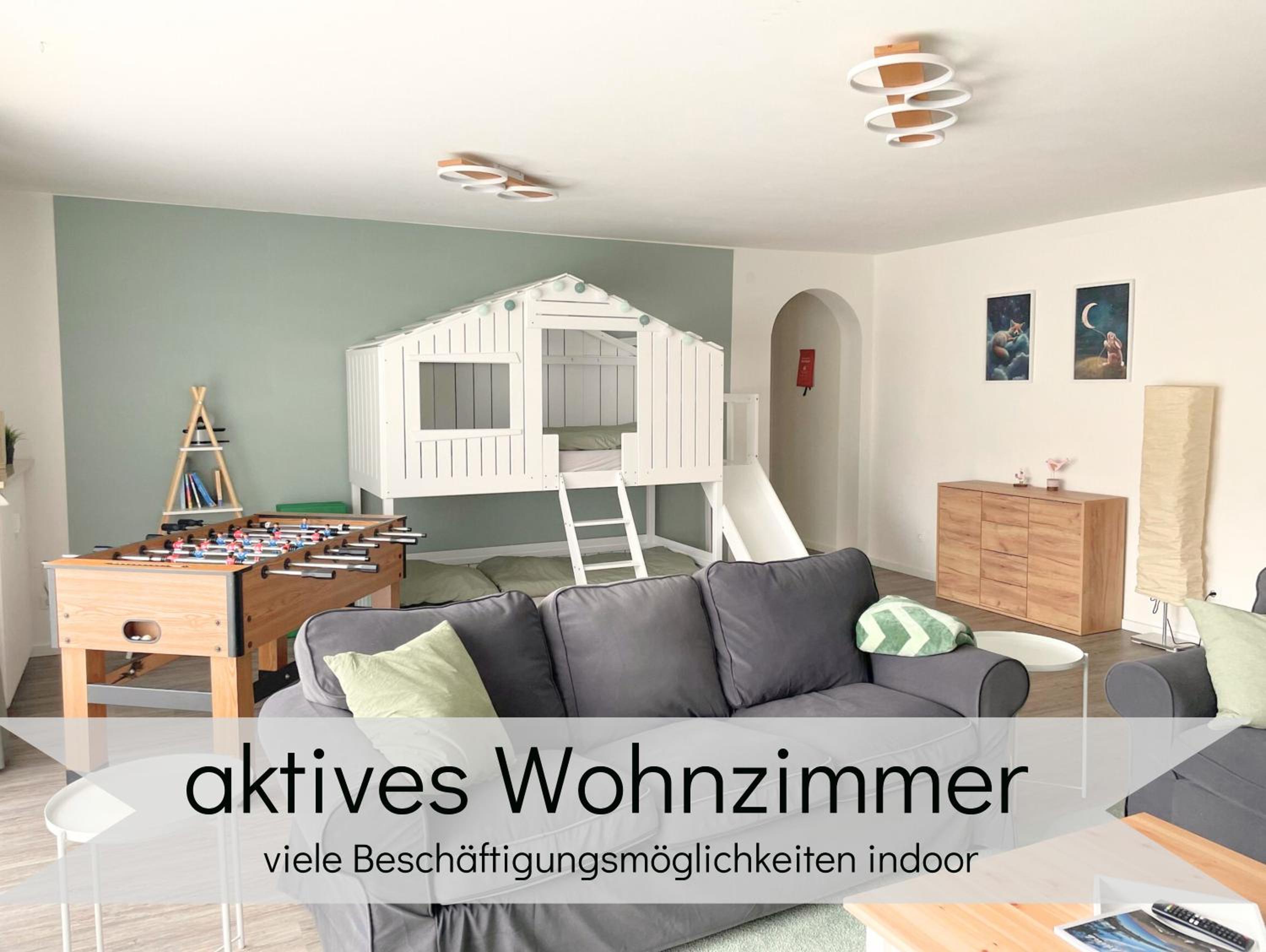 LaLeLou Braunlage, perfekt für Familien, zentral mit Garten 120qm, inkl Wäschepaket und WLAN, Boxspringbett, 6 Personen