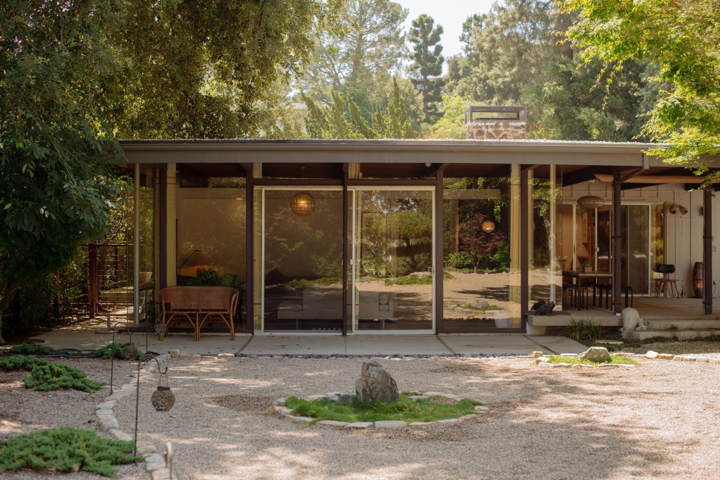 Mid-Century Zen Mountain Getaway