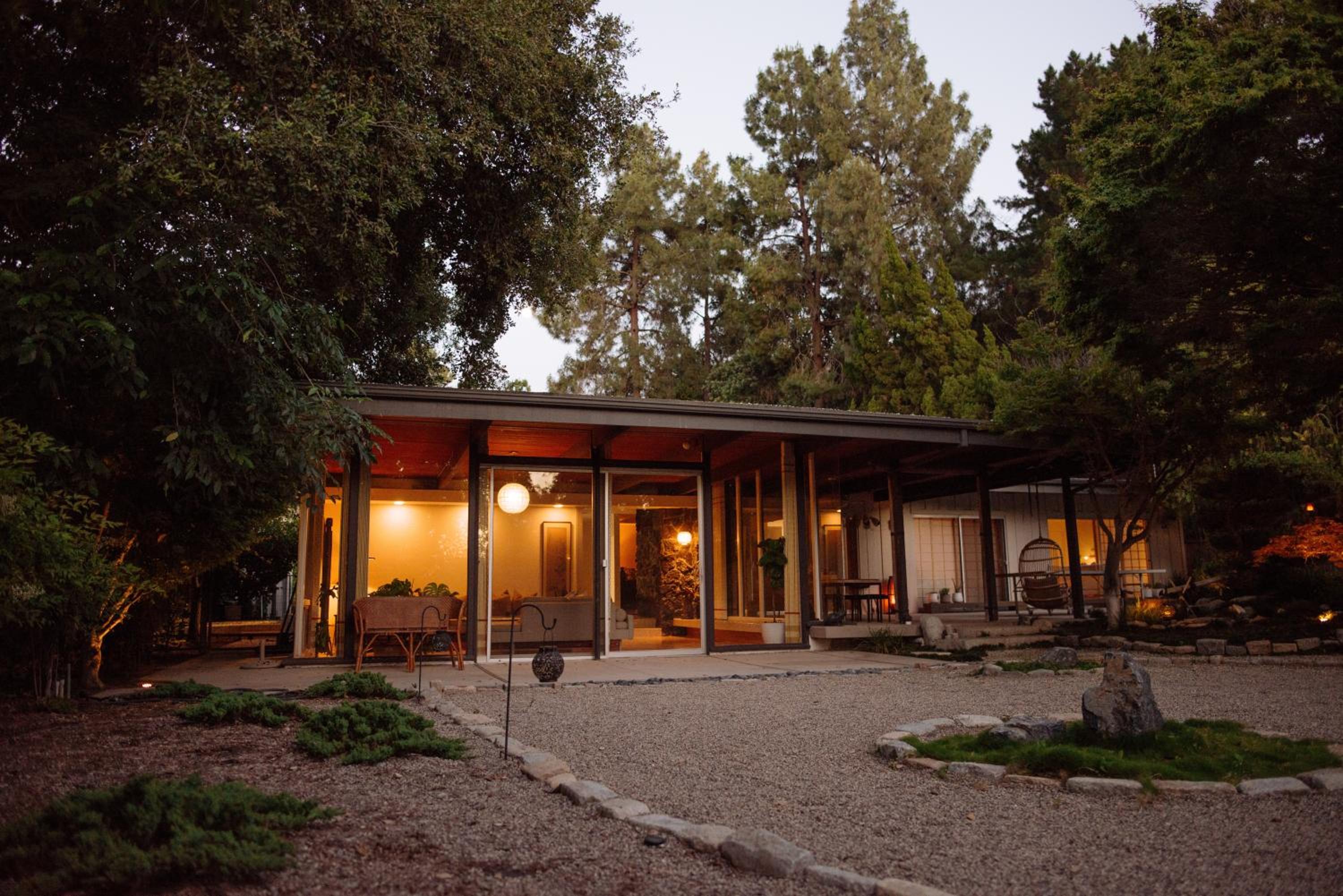 Mid-Century Zen Mountain Getaway