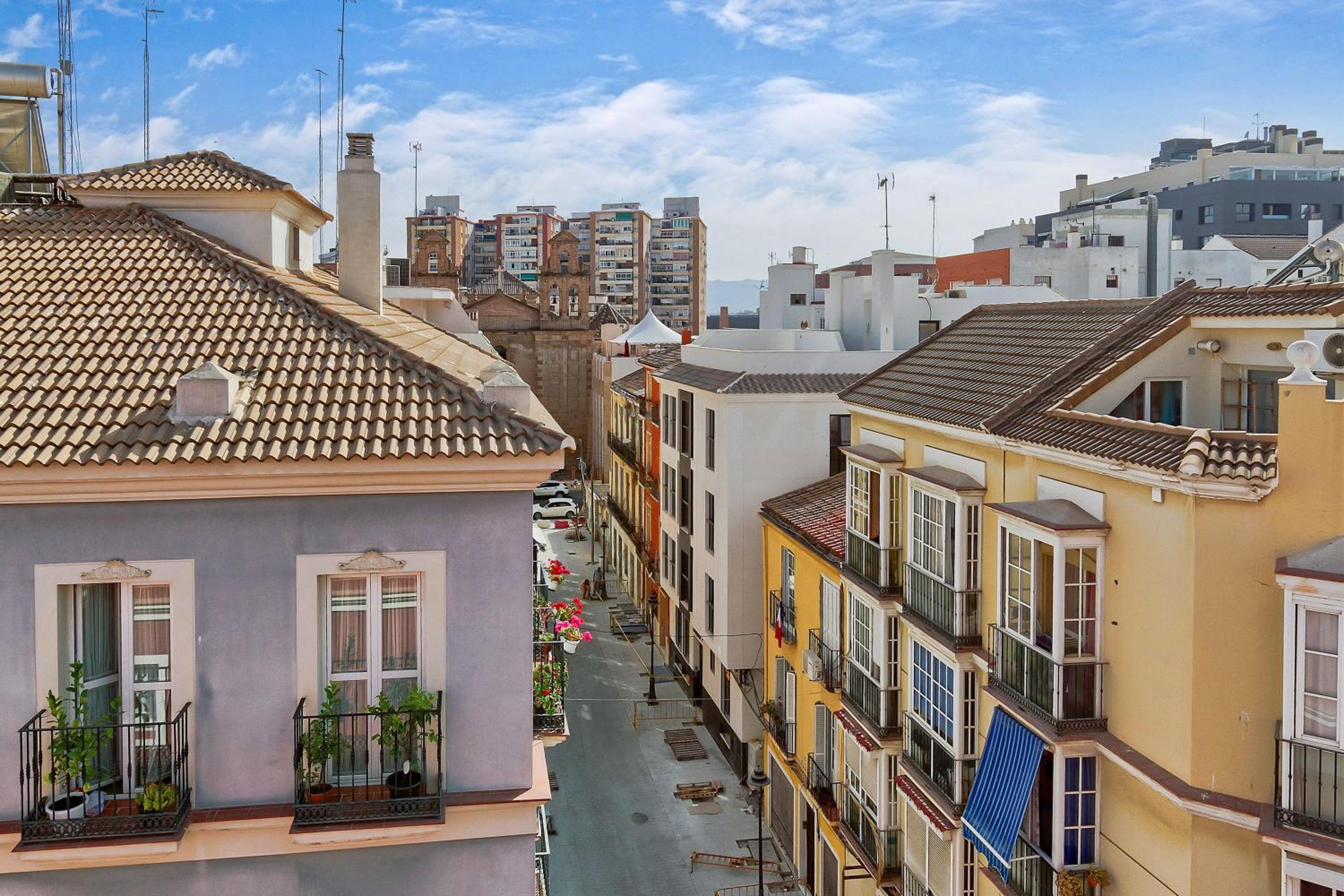 Apartamento terraza privada 2D. MALAGA CENTRO