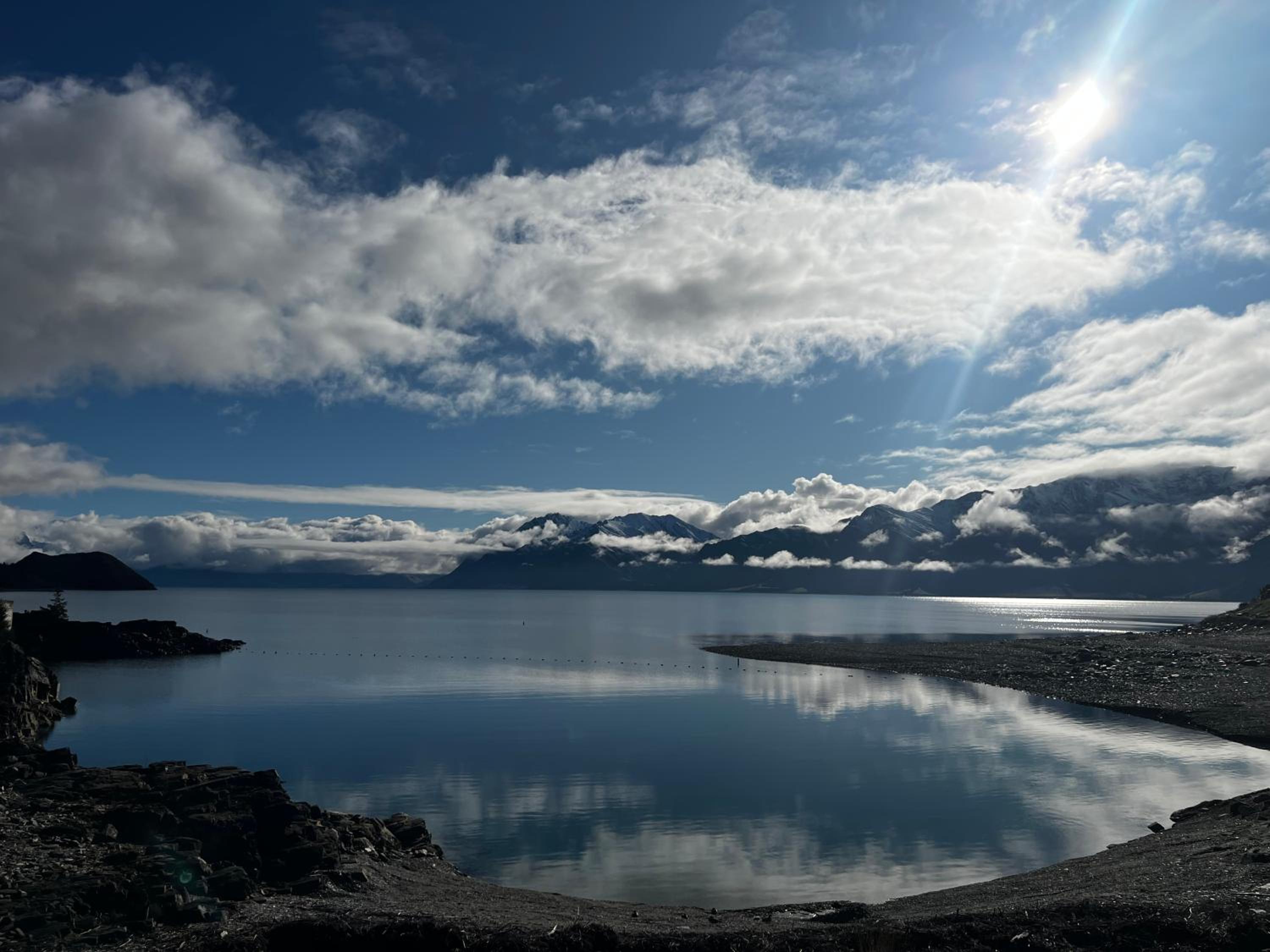 The Yellow Door at Lake Hawea