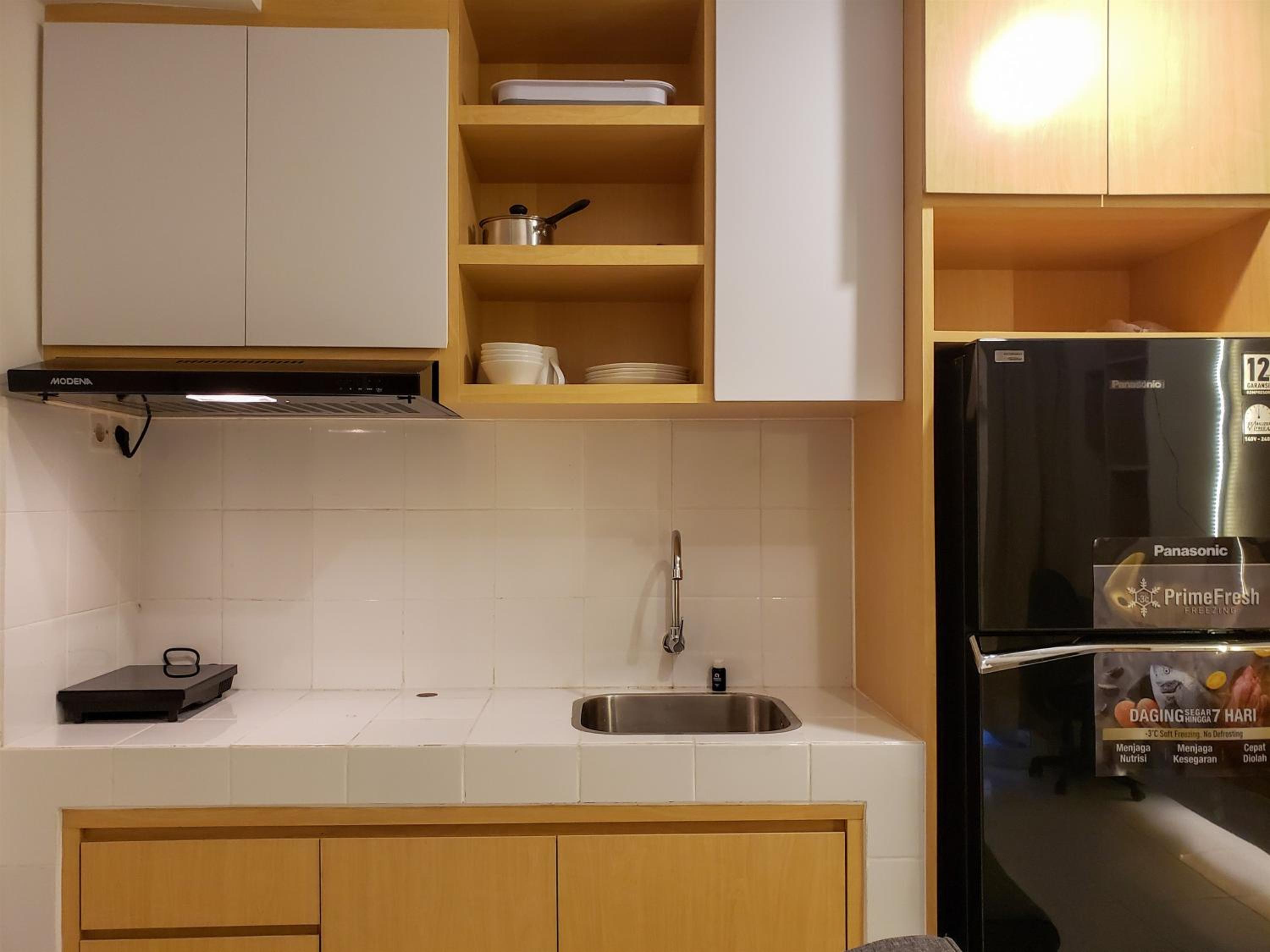 Minimalist and Tidy 2BR Apartment at Tokyo Riverside PIK 2 By Travelio