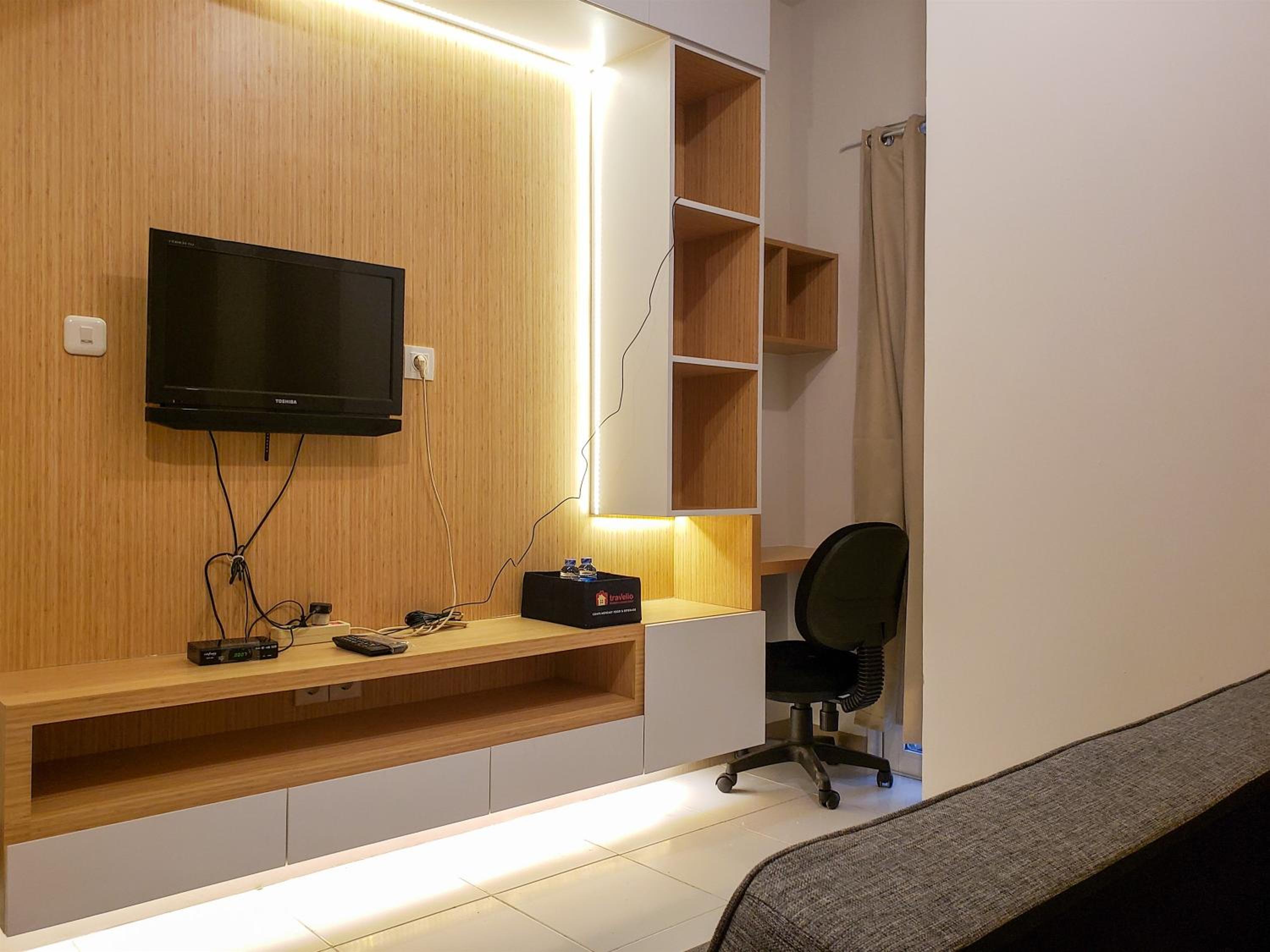 Minimalist and Tidy 2BR Apartment at Tokyo Riverside PIK 2 By Travelio