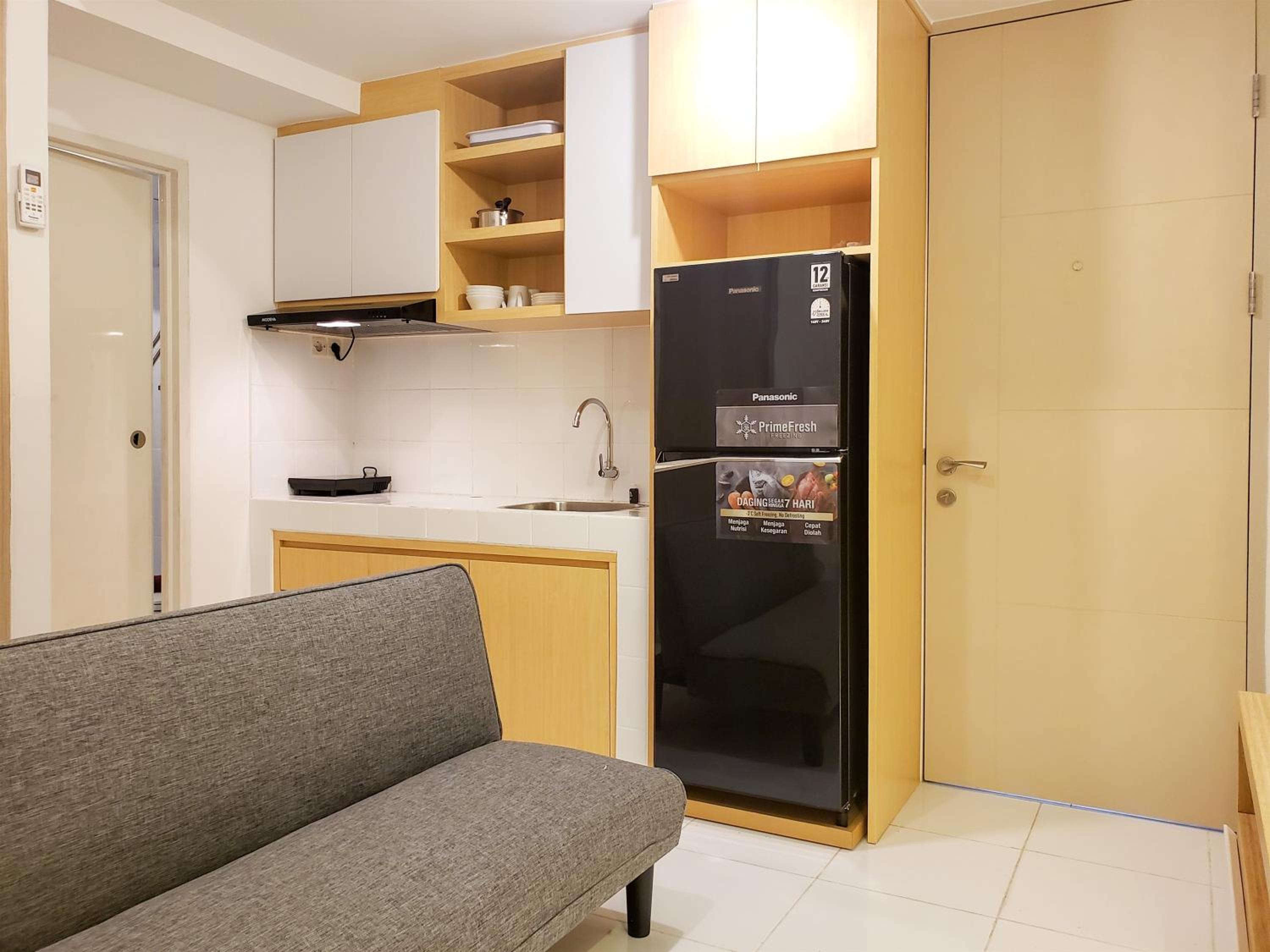 Minimalist and Tidy 2BR Apartment at Tokyo Riverside PIK 2 By Travelio