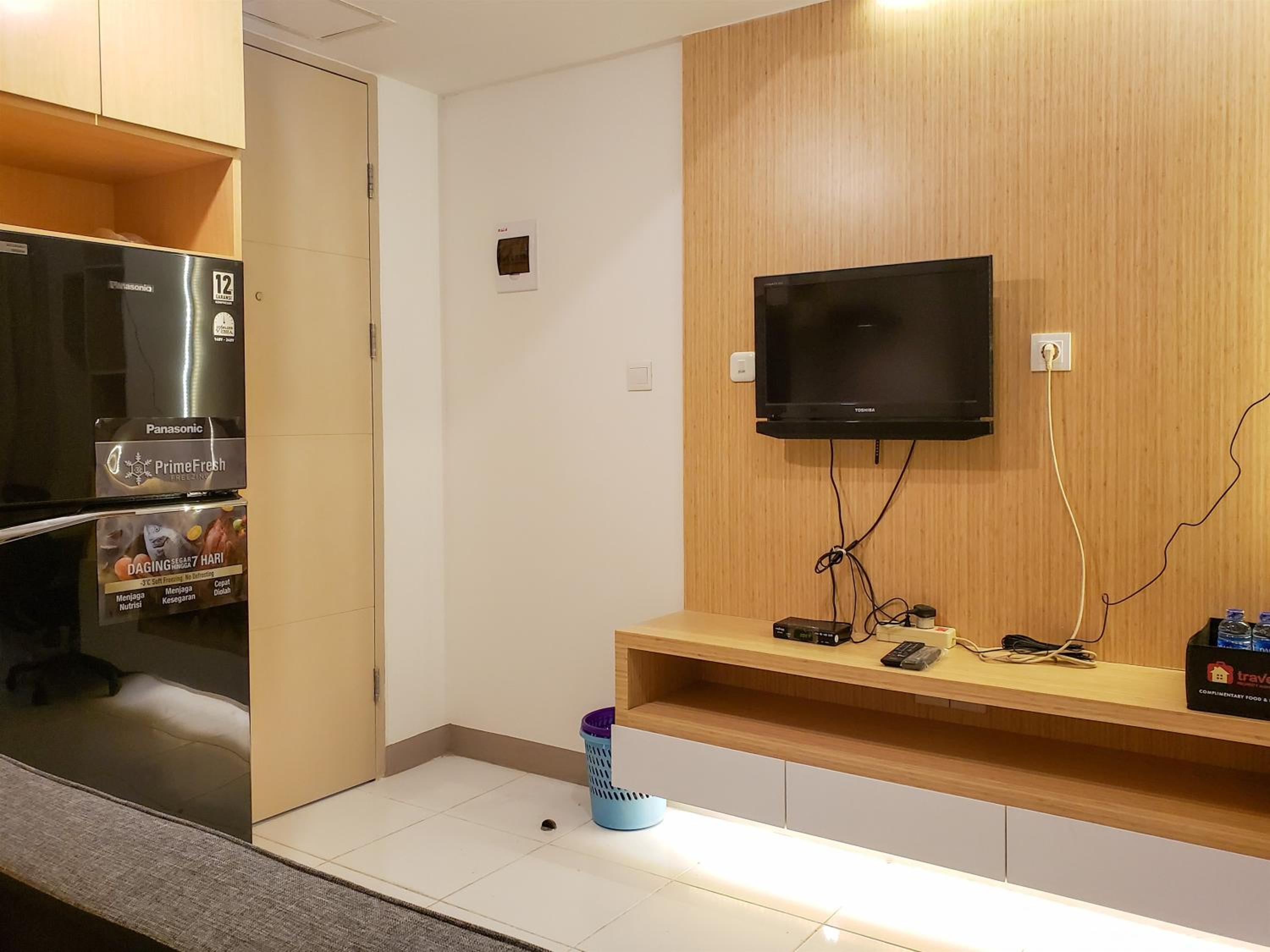 Minimalist and Tidy 2BR Apartment at Tokyo Riverside PIK 2 By Travelio
