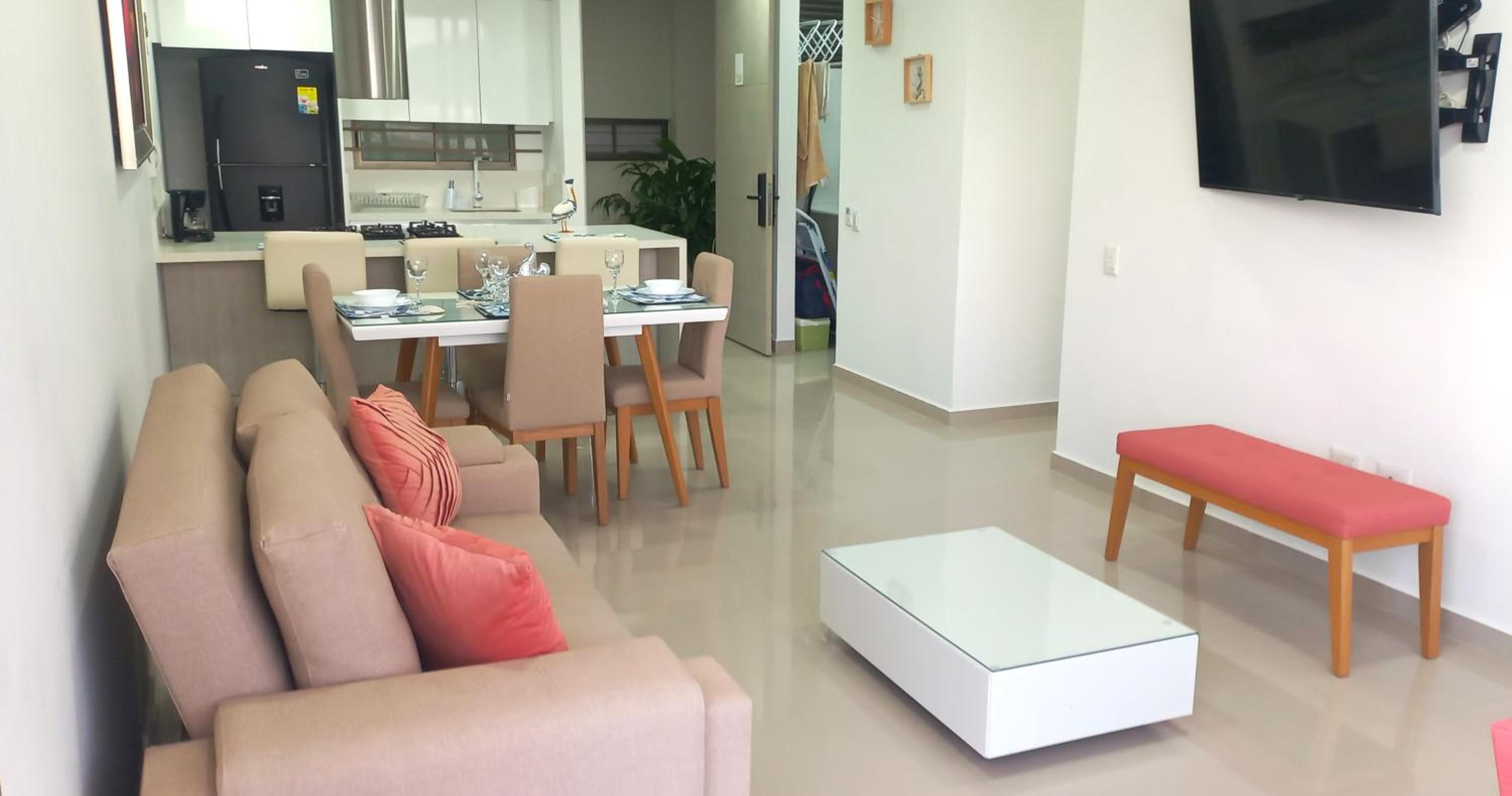 Apartamento Cautivador SAMARIA CLUB DE PLAYA con Salida Directa Al Mar y Sus Hermosas Playas de Pozos Colorados Santa Marta