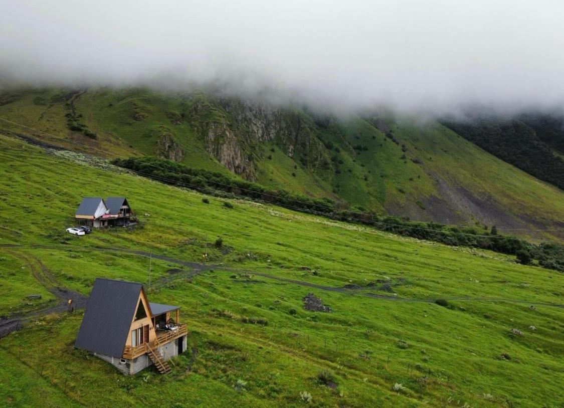 Memory Hut_Kazbegi view 2
