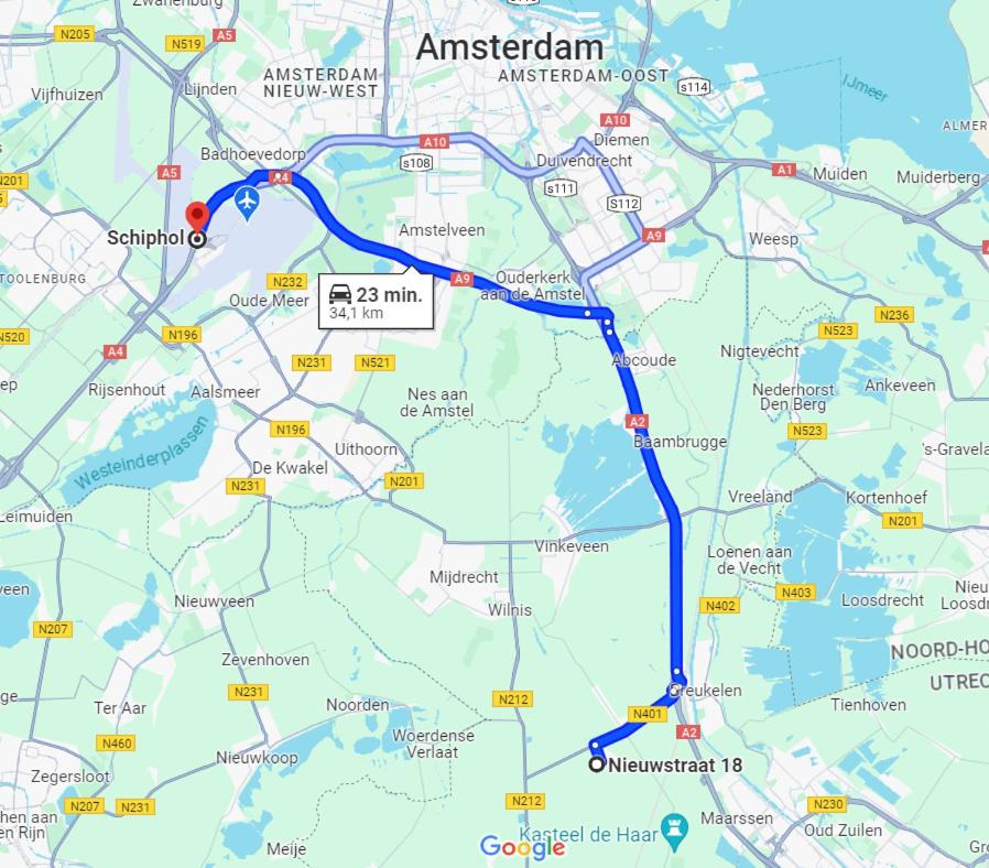 Karakteristieke bovenwoning gelegen tussen Utrecht en Amsterdam