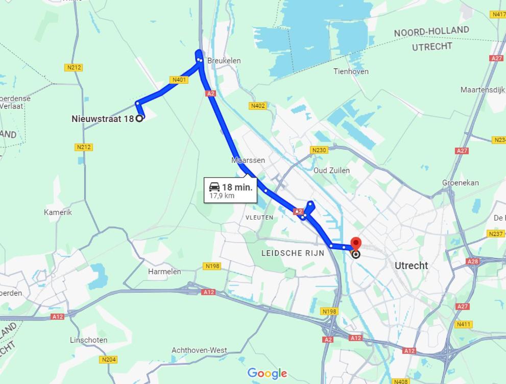 Karakteristieke bovenwoning gelegen tussen Utrecht en Amsterdam