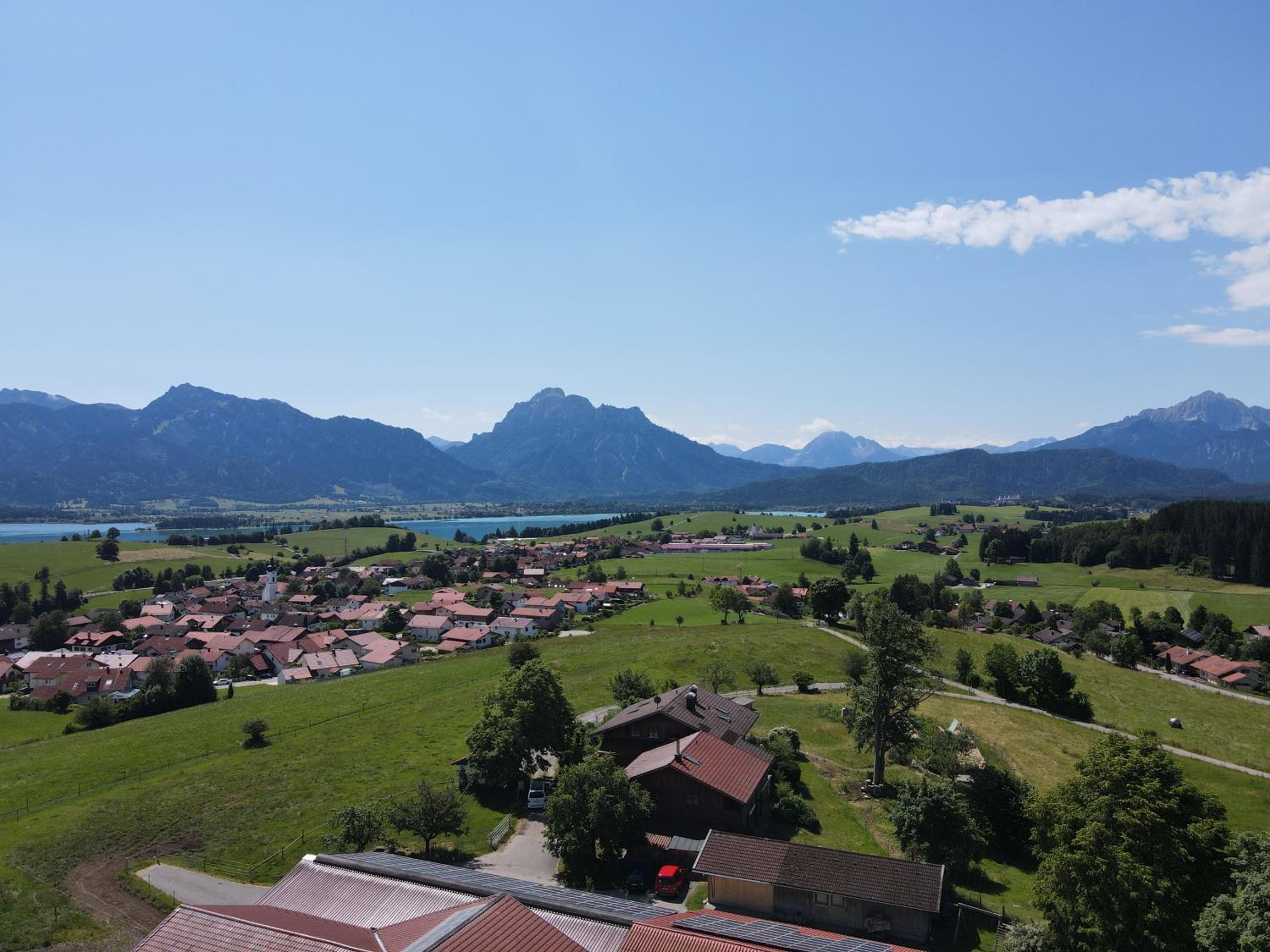 Biohof Stöger Adults Only Chalet mit Blick auf Schloss Neuschwanstein See und Alpen nur 2 Einheiten