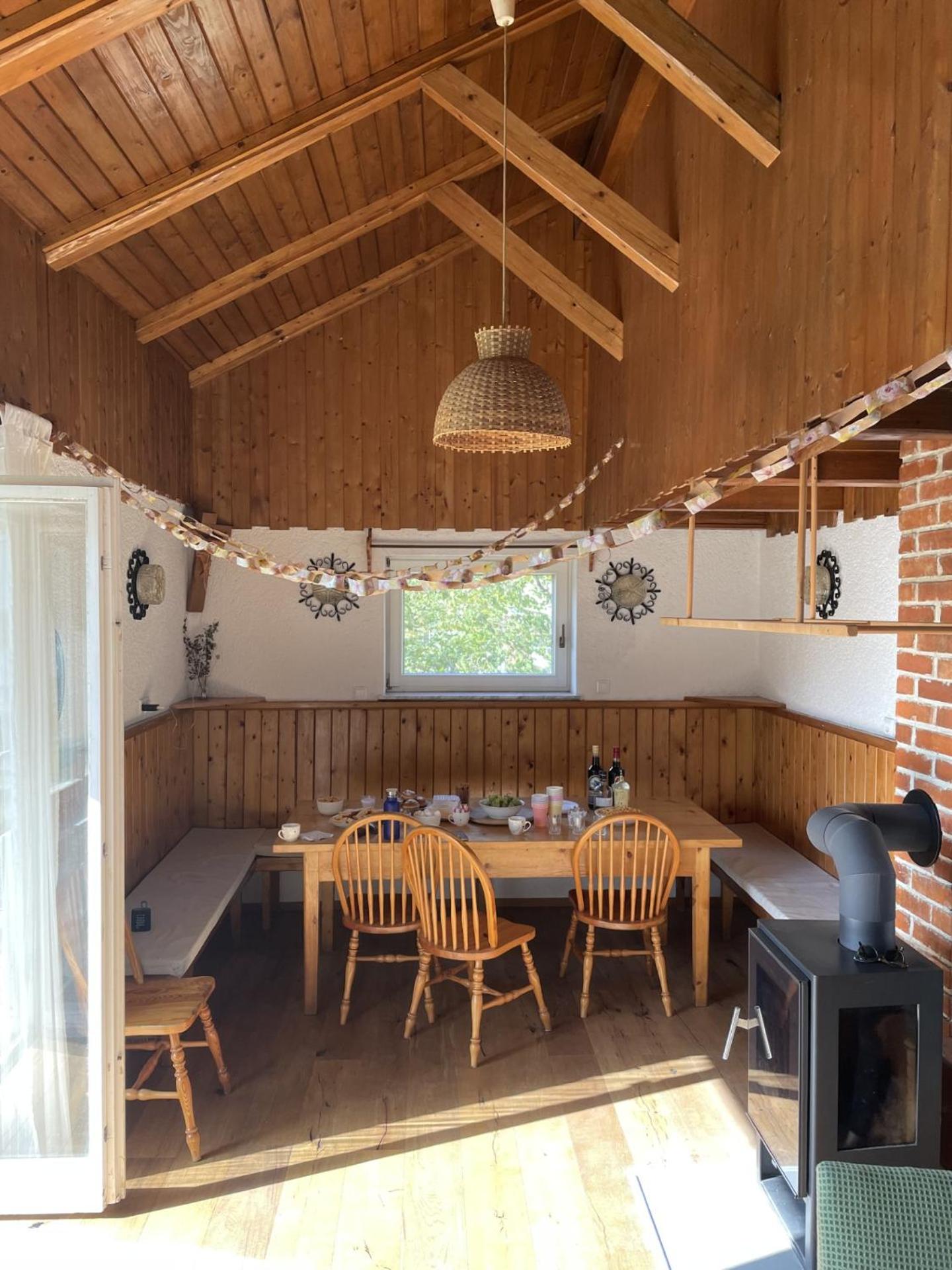 Cosy countryside cottage with indoor fireplace view 2