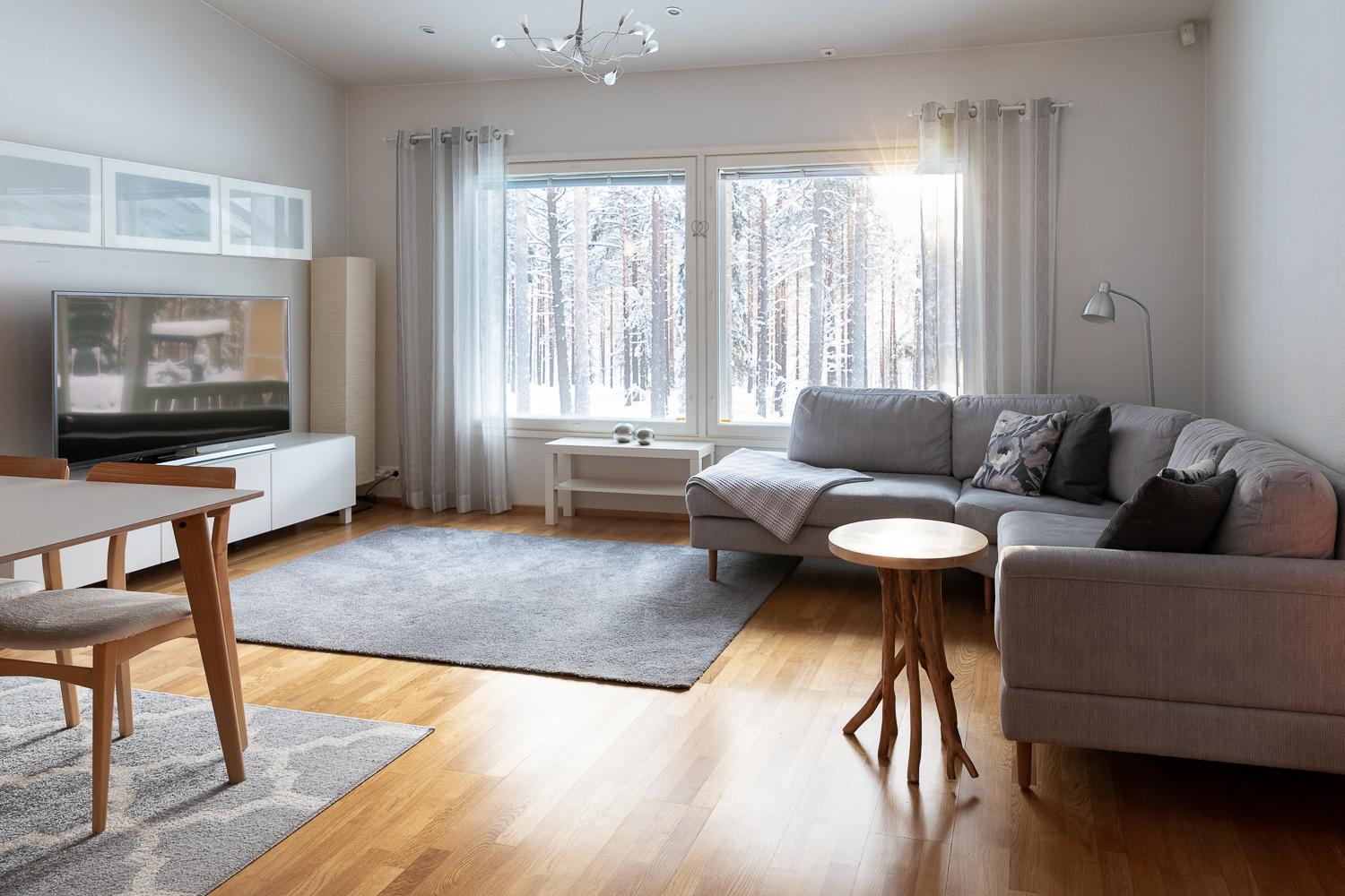 Spacious home surrounded by arctic nature