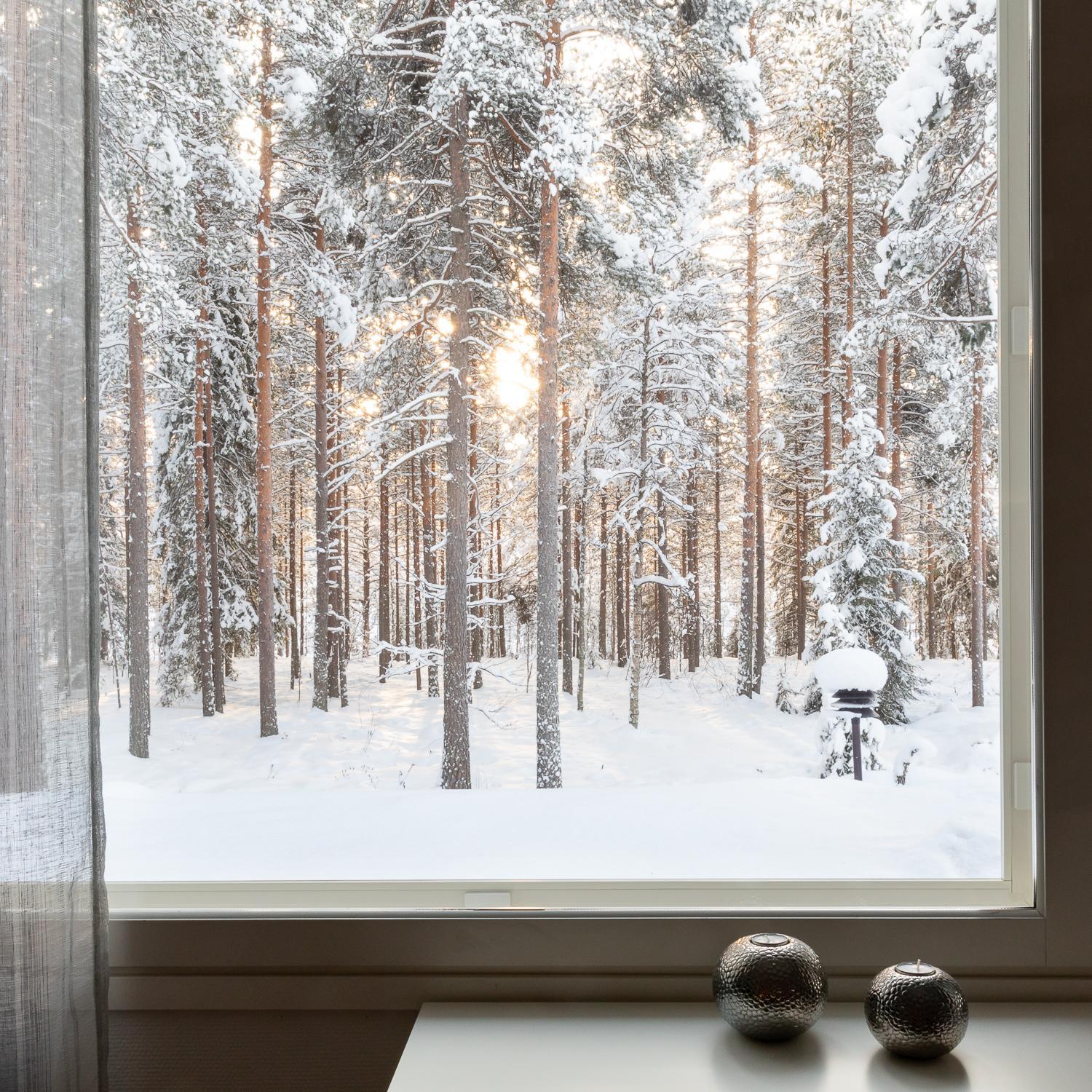 Spacious home surrounded by arctic nature