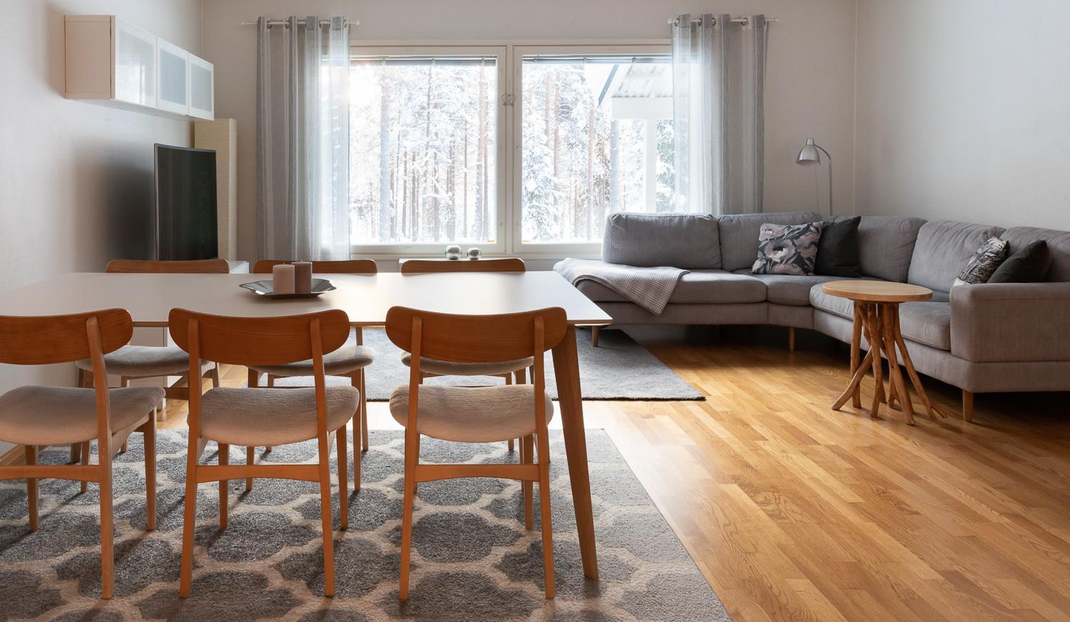 Spacious home surrounded by arctic nature