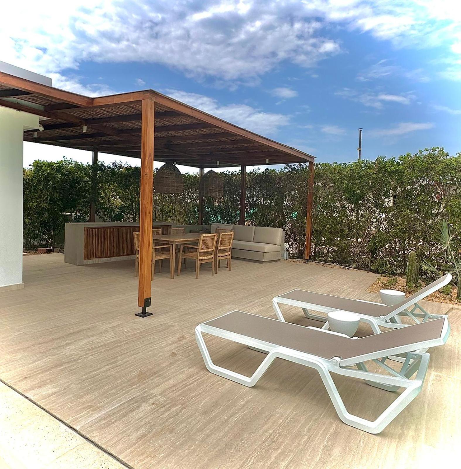 Casa frente a la playa