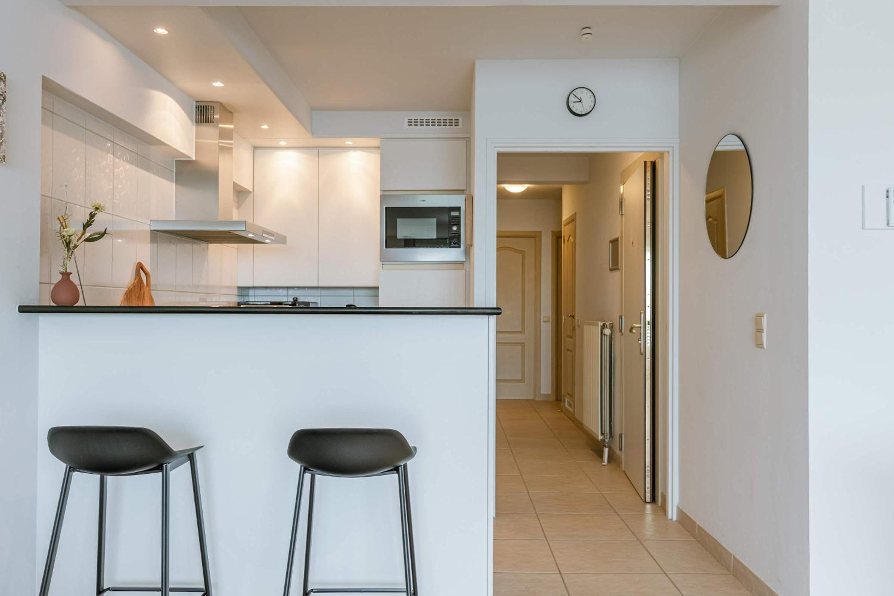 Bright apartment with beautiful sea view