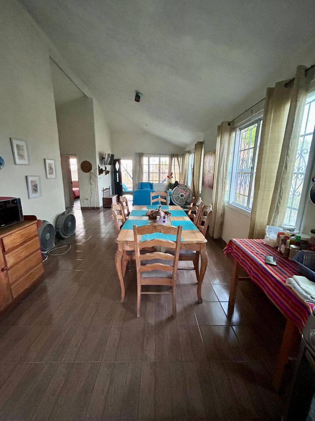 Casa del techo azul