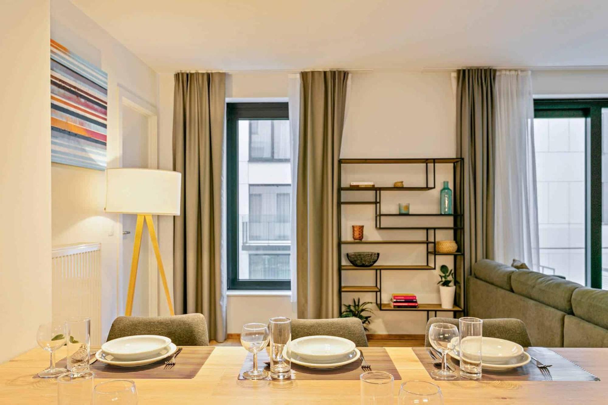Two Bedroom Apartment with Amazing View in Center