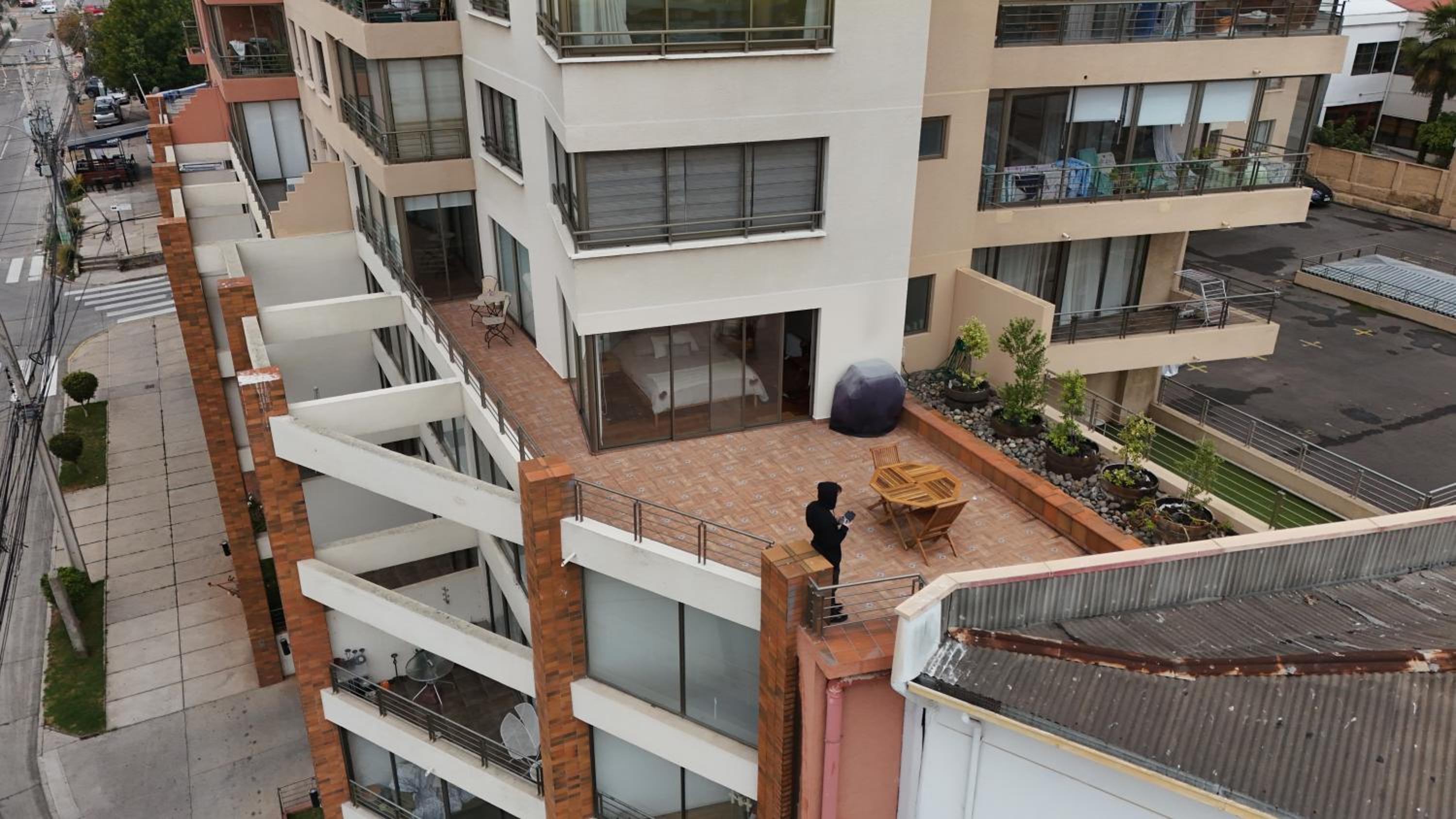 Vista panorámica a Valparaiso