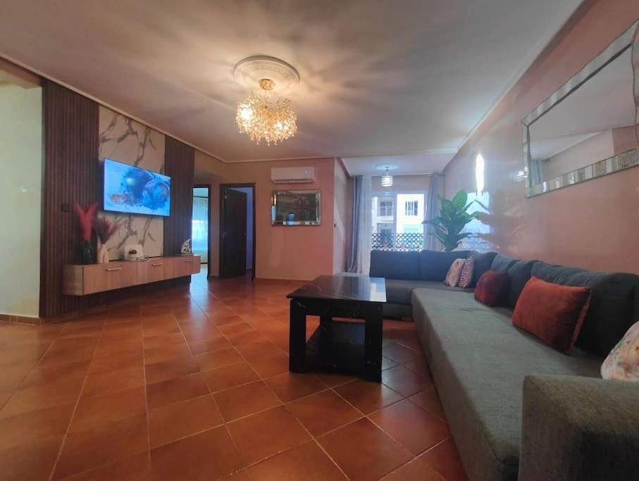 Luxury Tangier Oceanview Beach Apartment with Balcony, Fast Wi-fi & AC view 3