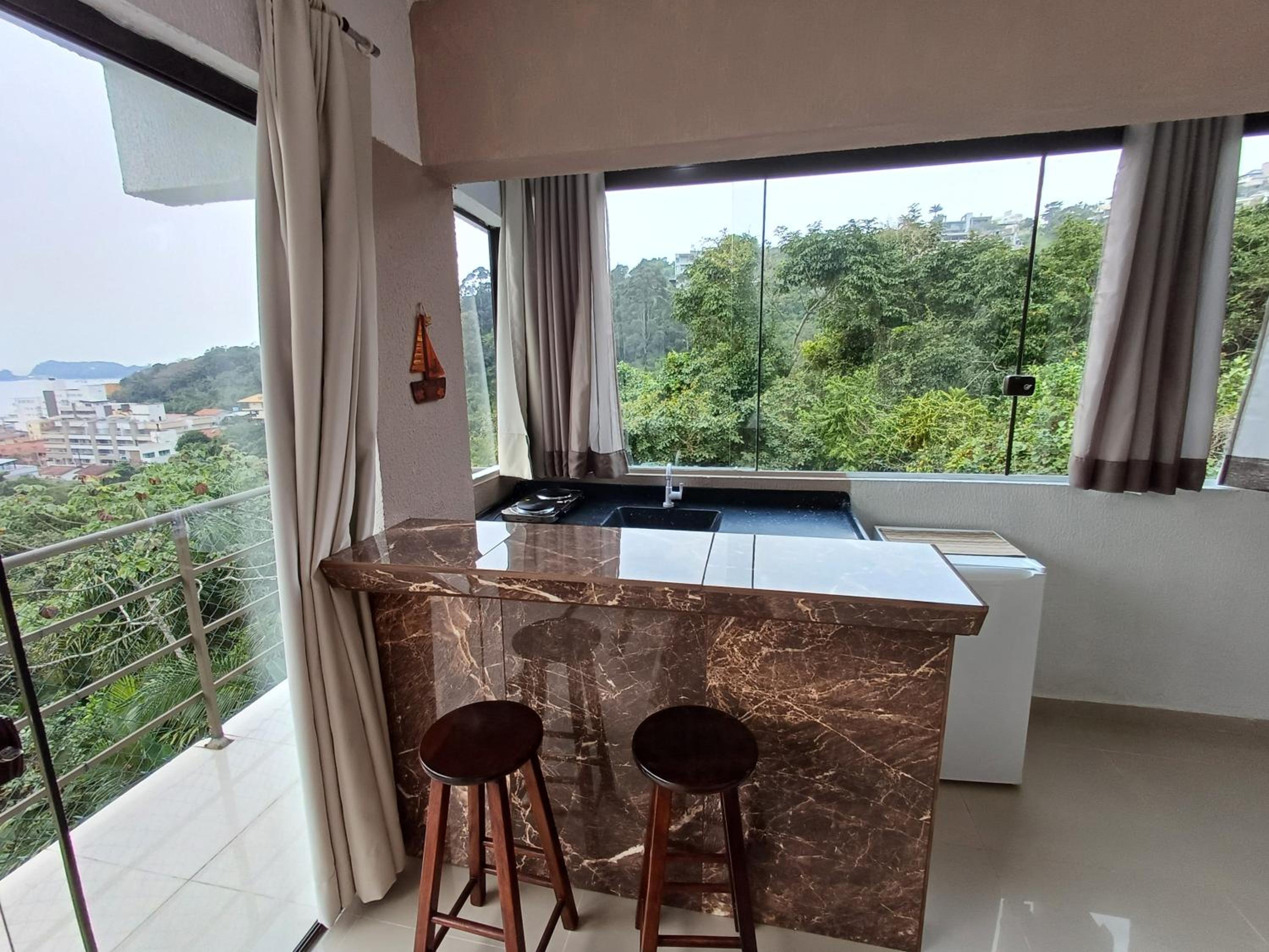 Suíte com vista panorâmica