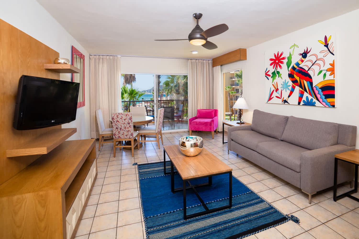 2BD Oceanview Villa Del Palmar Cabo view 4