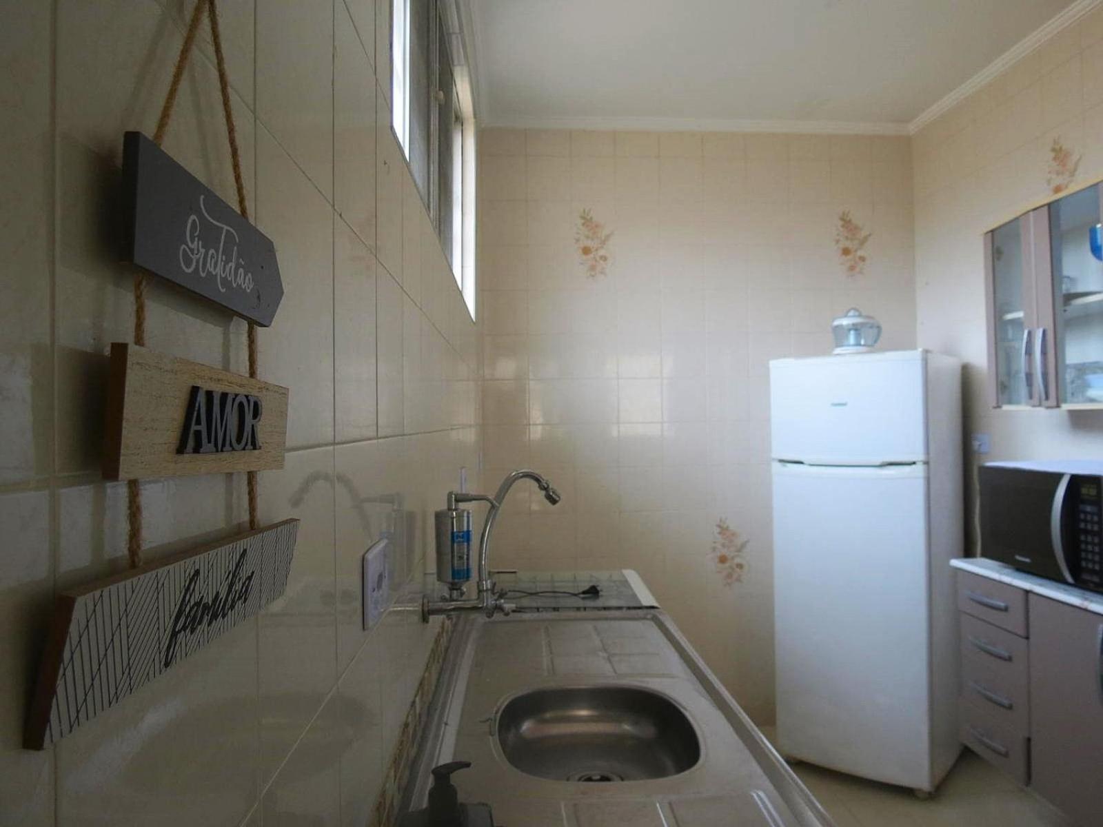 Canto do Forte - 1dorm - 1º Andar- 6 Hospedes, recém reformado próximo a Av Gastronômica de melhores bares e restaurantes com musica ao vivo