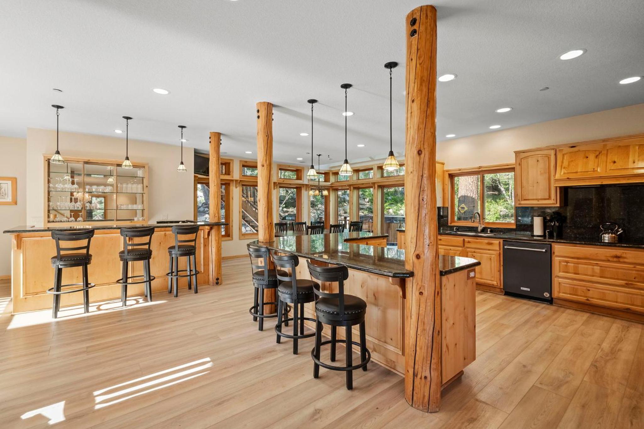 Do not miss your chance to vacation at this five bedroom 5 bath mountain home view 2