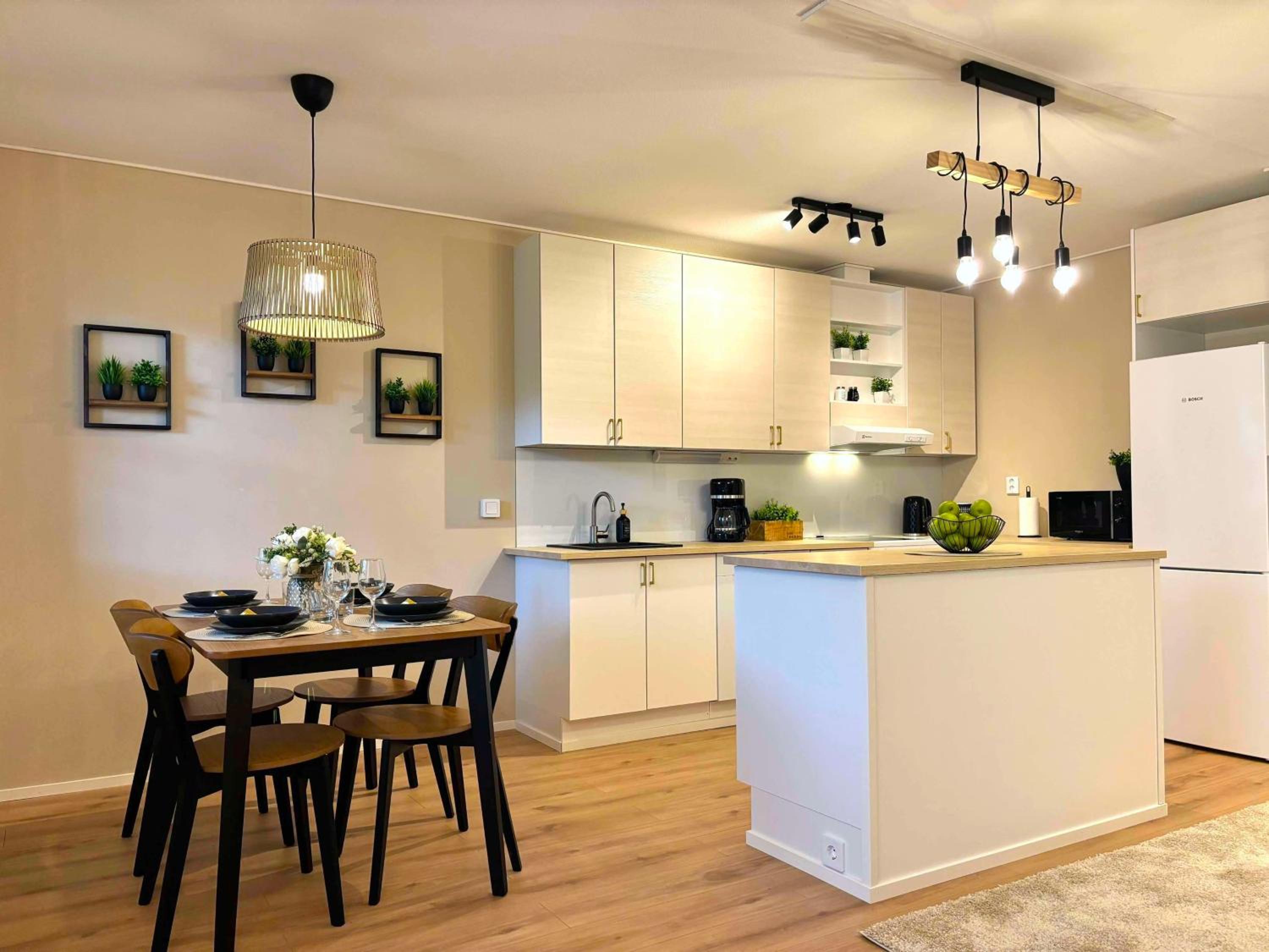 Kivilinna Apartment Haapajärvi - Liinavaatteet,pyyhkeet ja loppusiivous sisältyvät hintaan