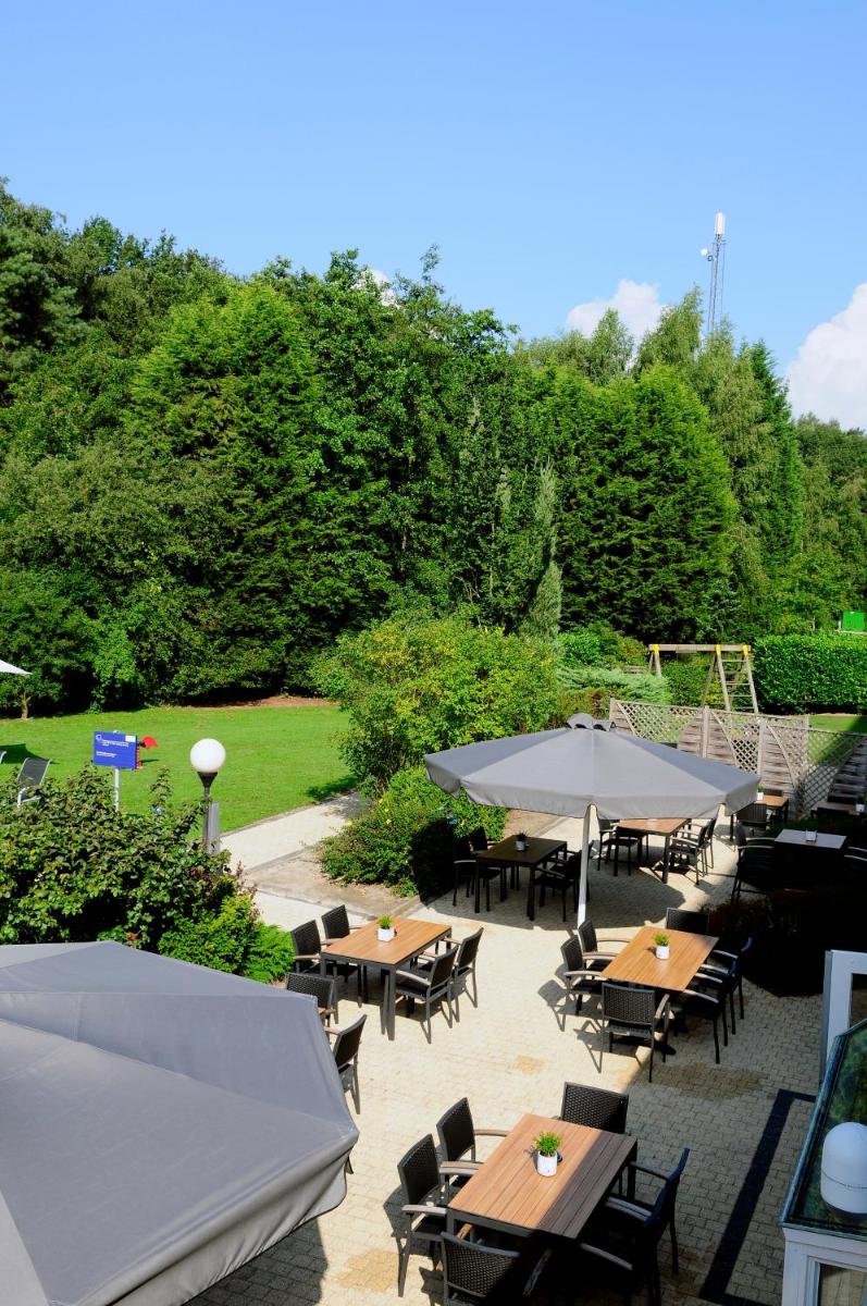 outdoor BBQ area
