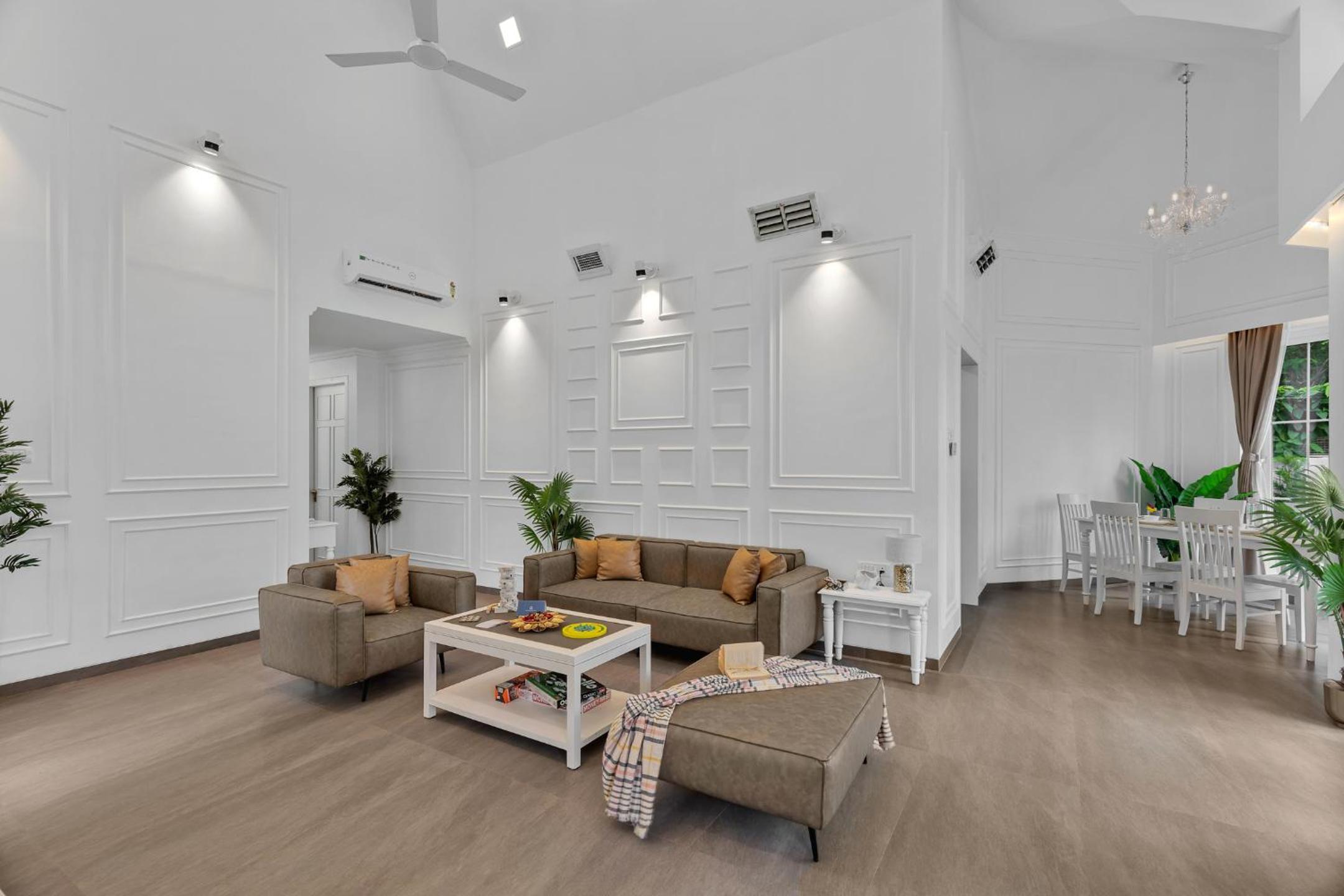 SaffronStays White Pearl - 3BR Vikramgad villa, pool, gazebo, pergola, BBQ & bonfire, near Pinjal, Sajan & Kohoj view 5