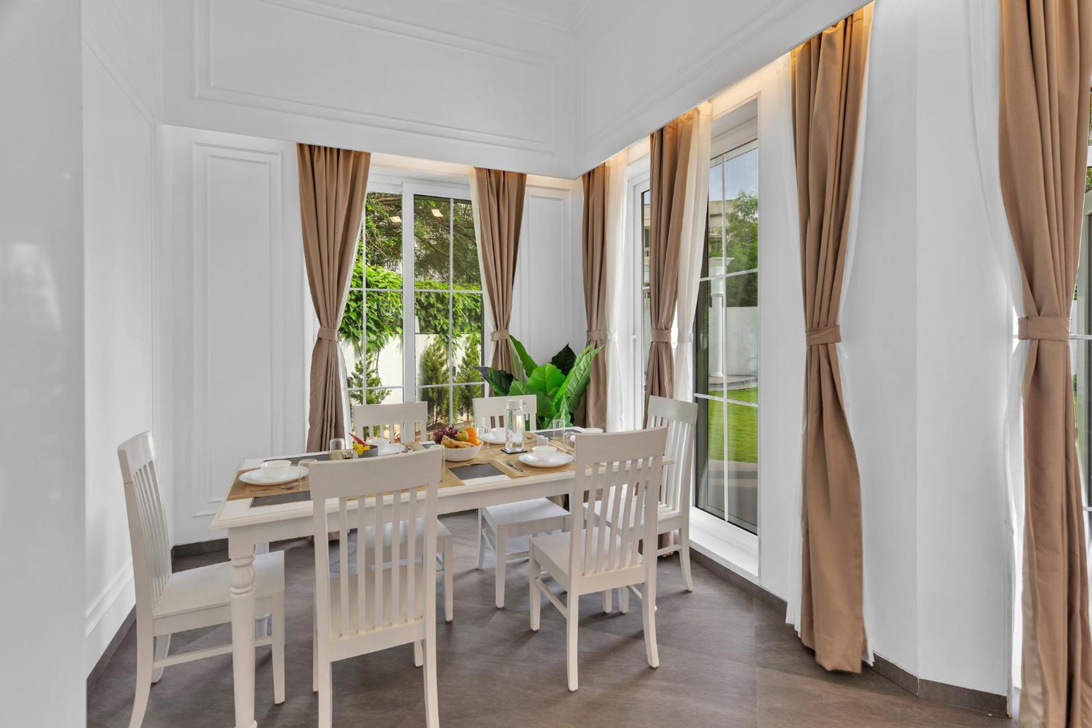 SaffronStays White Pearl - 3BR Vikramgad villa, pool, gazebo, pergola, BBQ & bonfire, near Pinjal, Sajan & Kohoj view 2