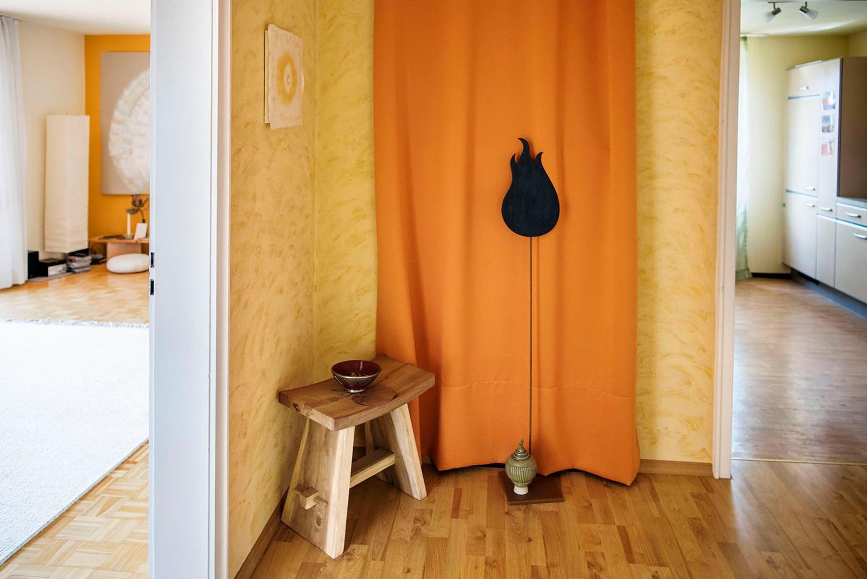 3-Raum-Ferienwohnung Auszeit, Badewanne WC, 82 qm, EG