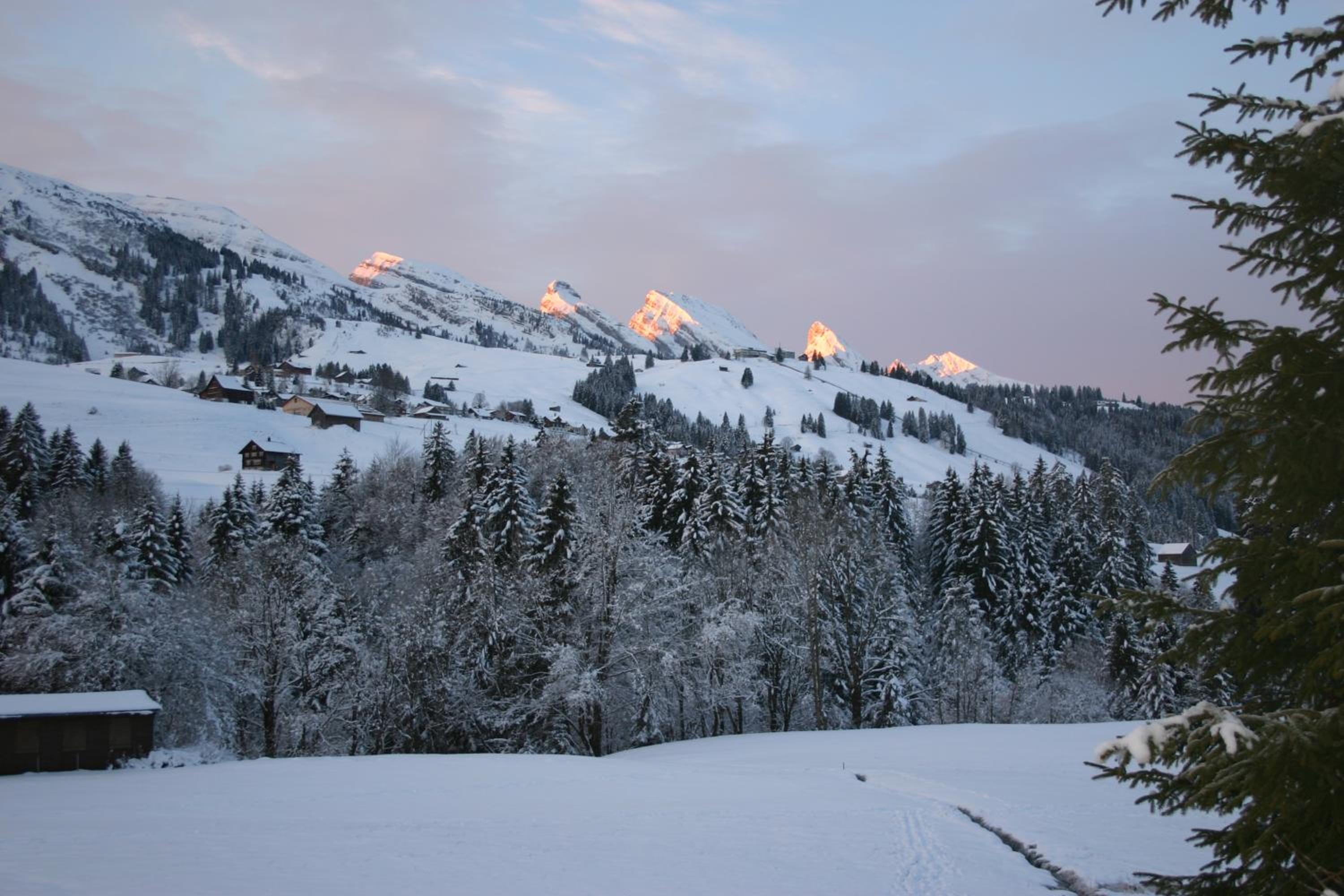 Chalet Chic mit Hot Pot