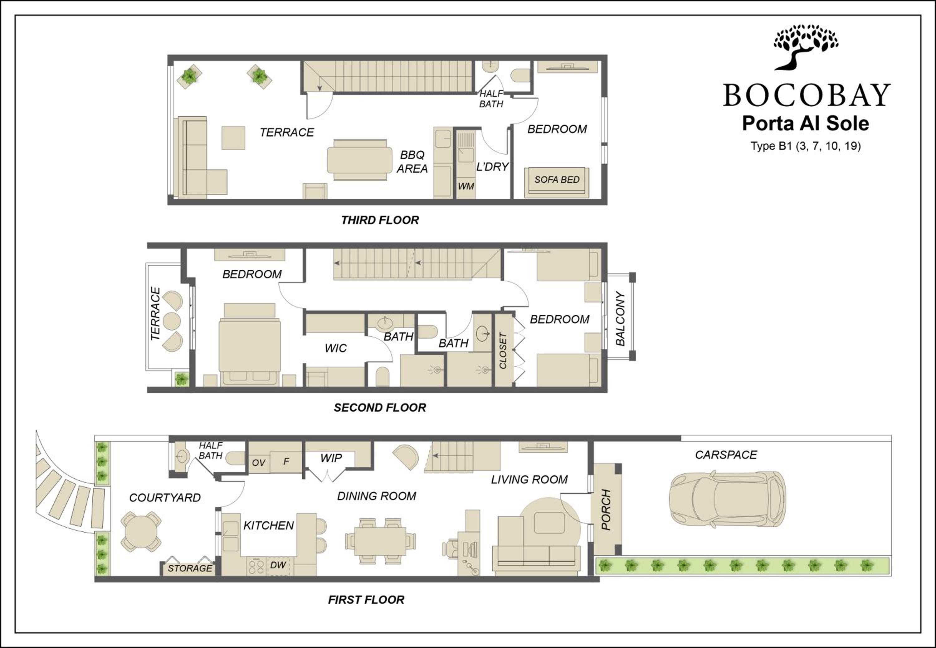 Bocobay Porta al Sole - Luxury Condos 5 min Walk to Ritz and Palm Beach