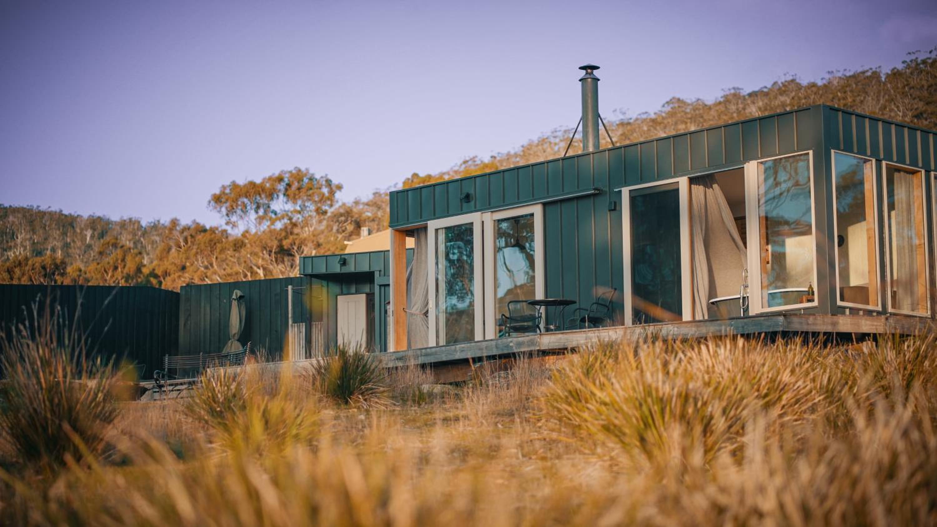 The Hide private Waterfront on Beautiful Bruny