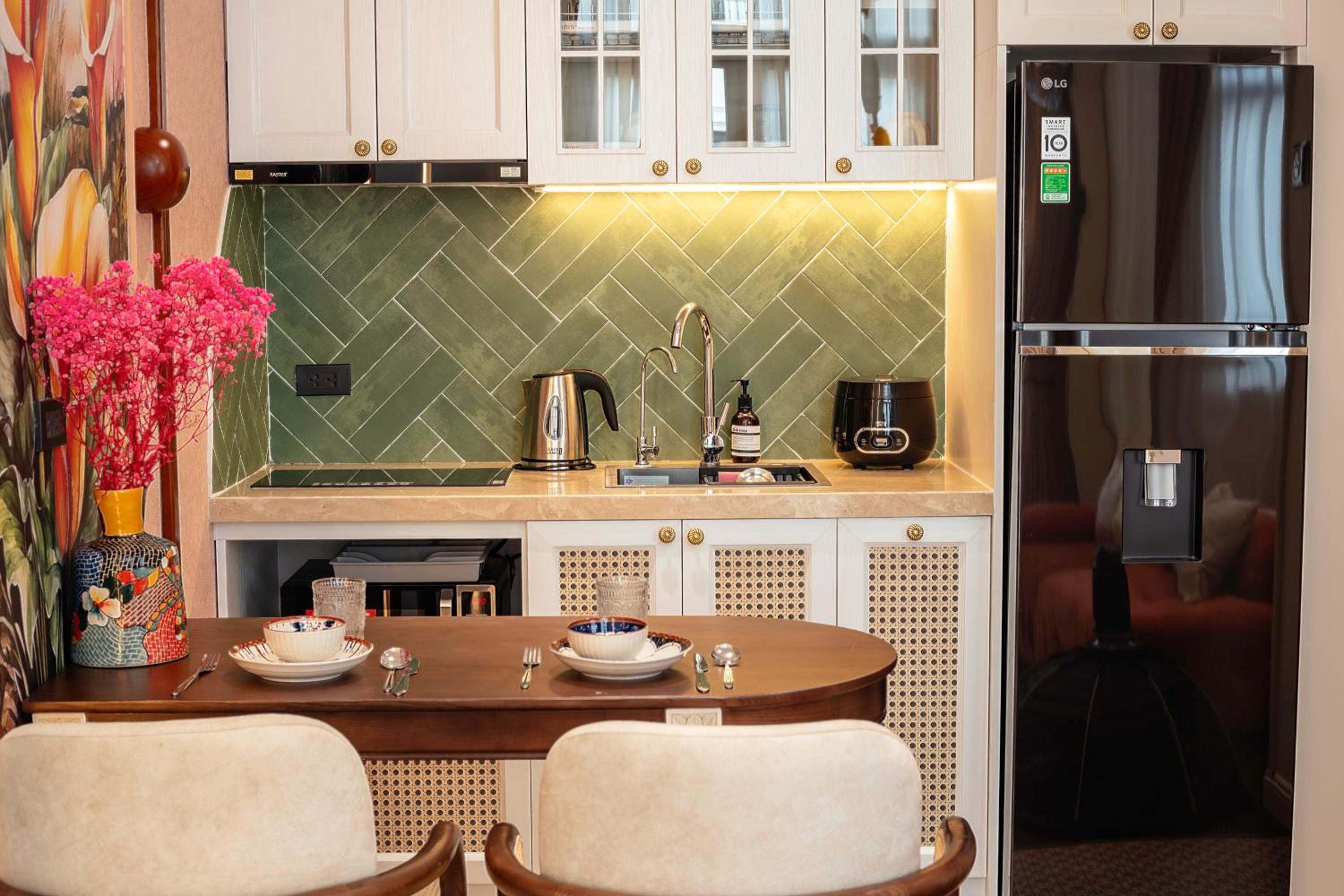 High-sericed 1BR Apartment, closely to Parking ares, Seasalt Ocean, Freshwater Ocean of Hanoi city in Vinhomes Ocean Park
