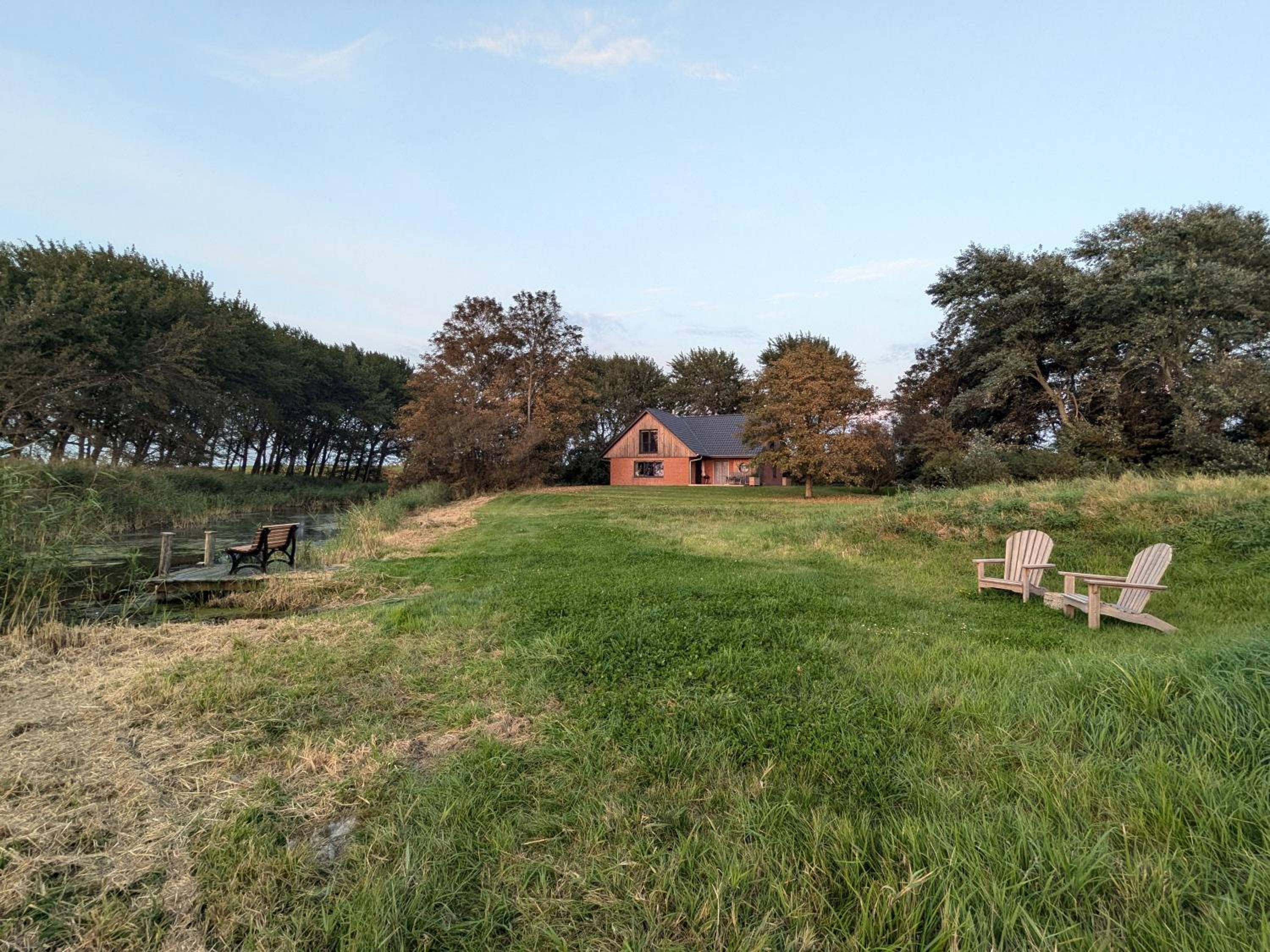 Op Lundingland - Bootshaus am alten Priel