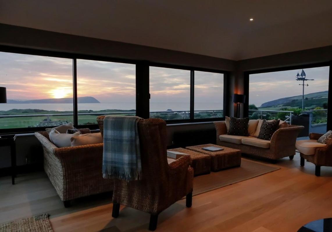Abernyfer Beach House view 2