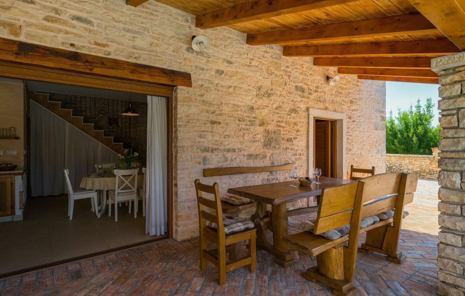 Villa Milica for 6 people in central Istria - pet friendly eco house with private pool view 5
